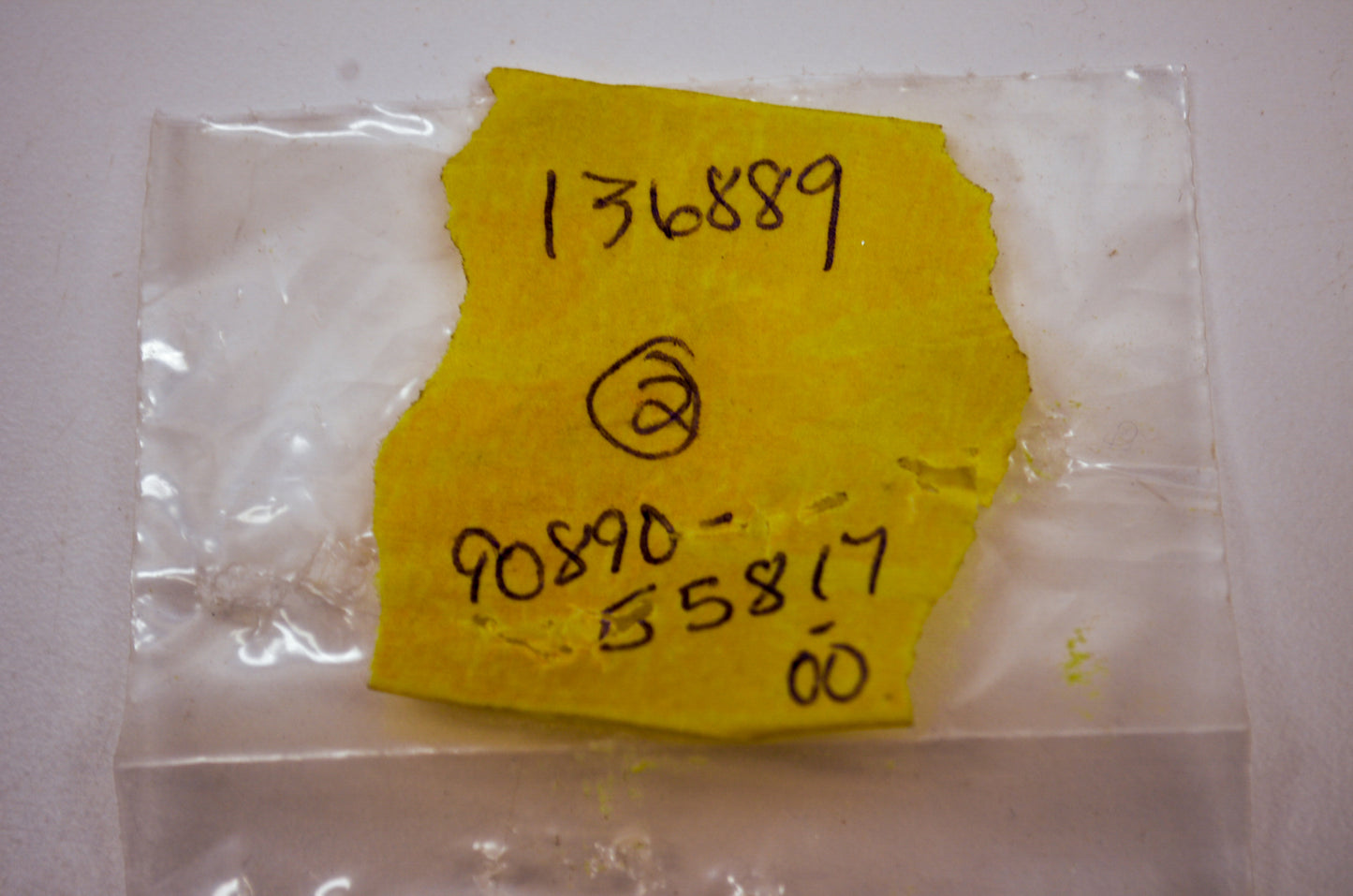 Oem Yamaha 90890-55817-00 Blank Key 1229 Nos