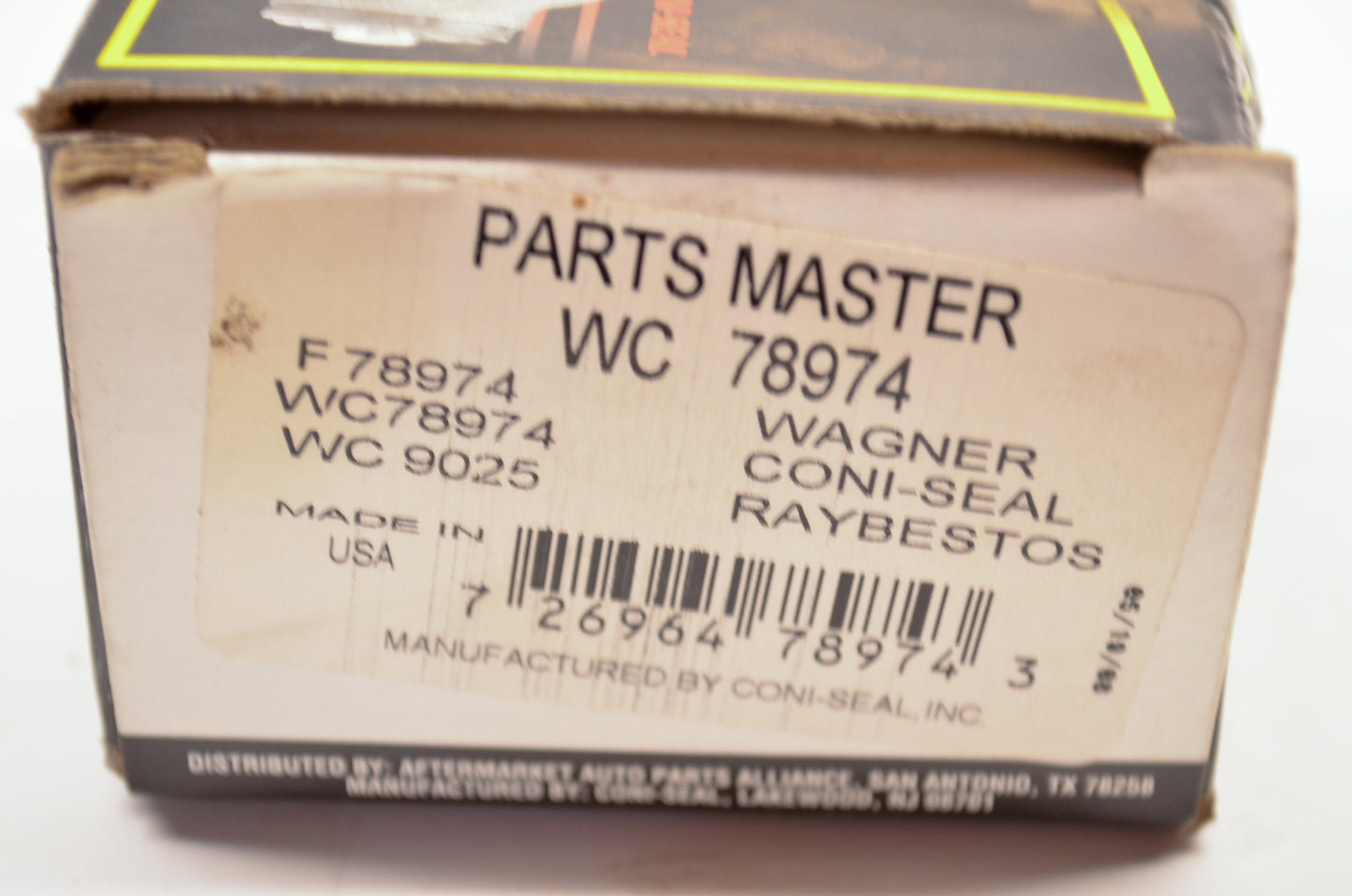Parts Master Wc-78974 Wheel Cylinder Nos