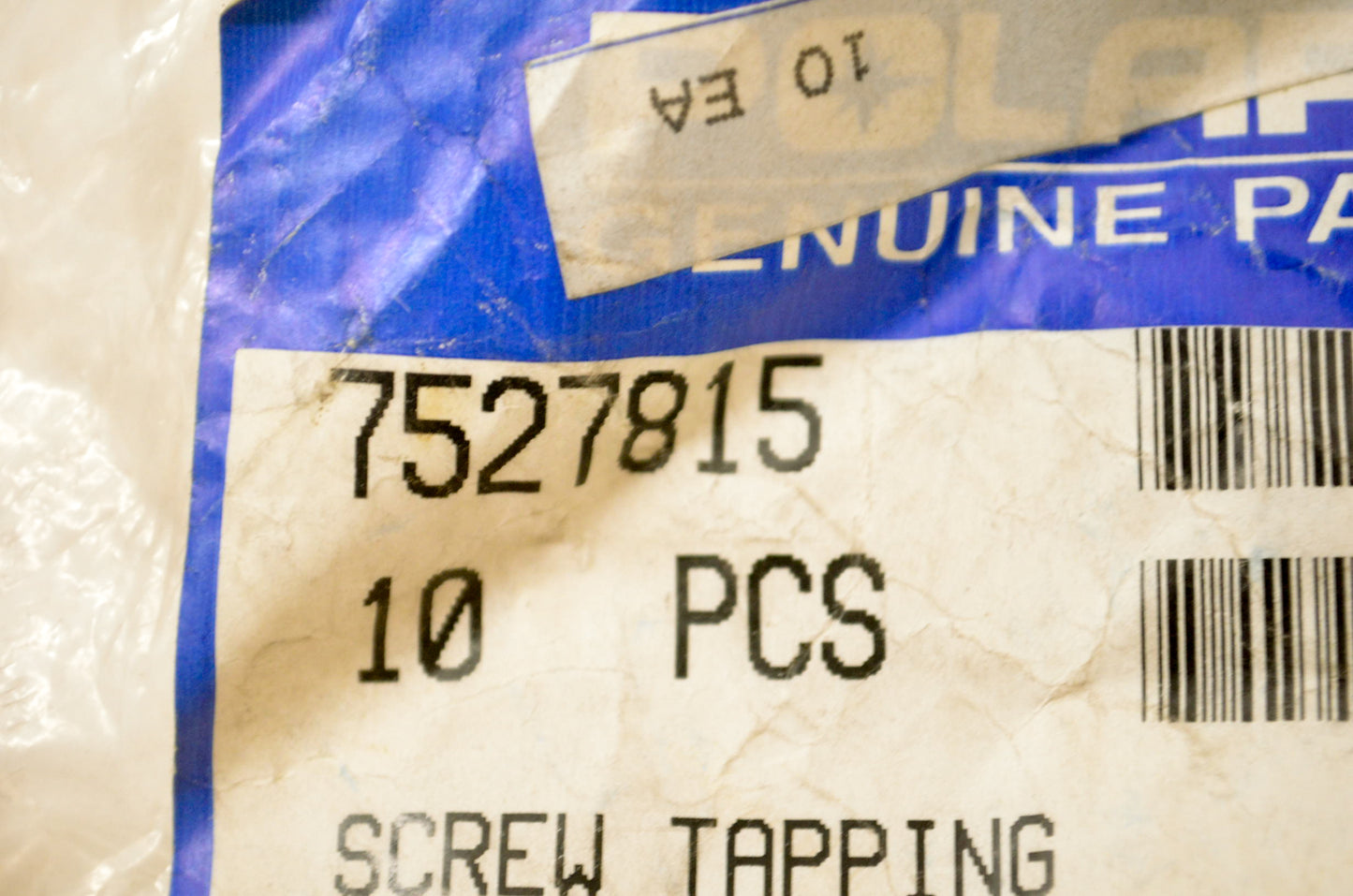 OEM Polaris 7527815 Screw Qty 8 NOS