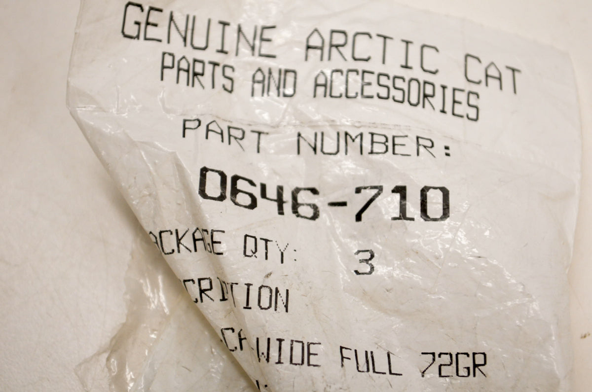 OEM Arctic Cat 0646-710 Cam Arm 72 Grams Qty 3 NOS