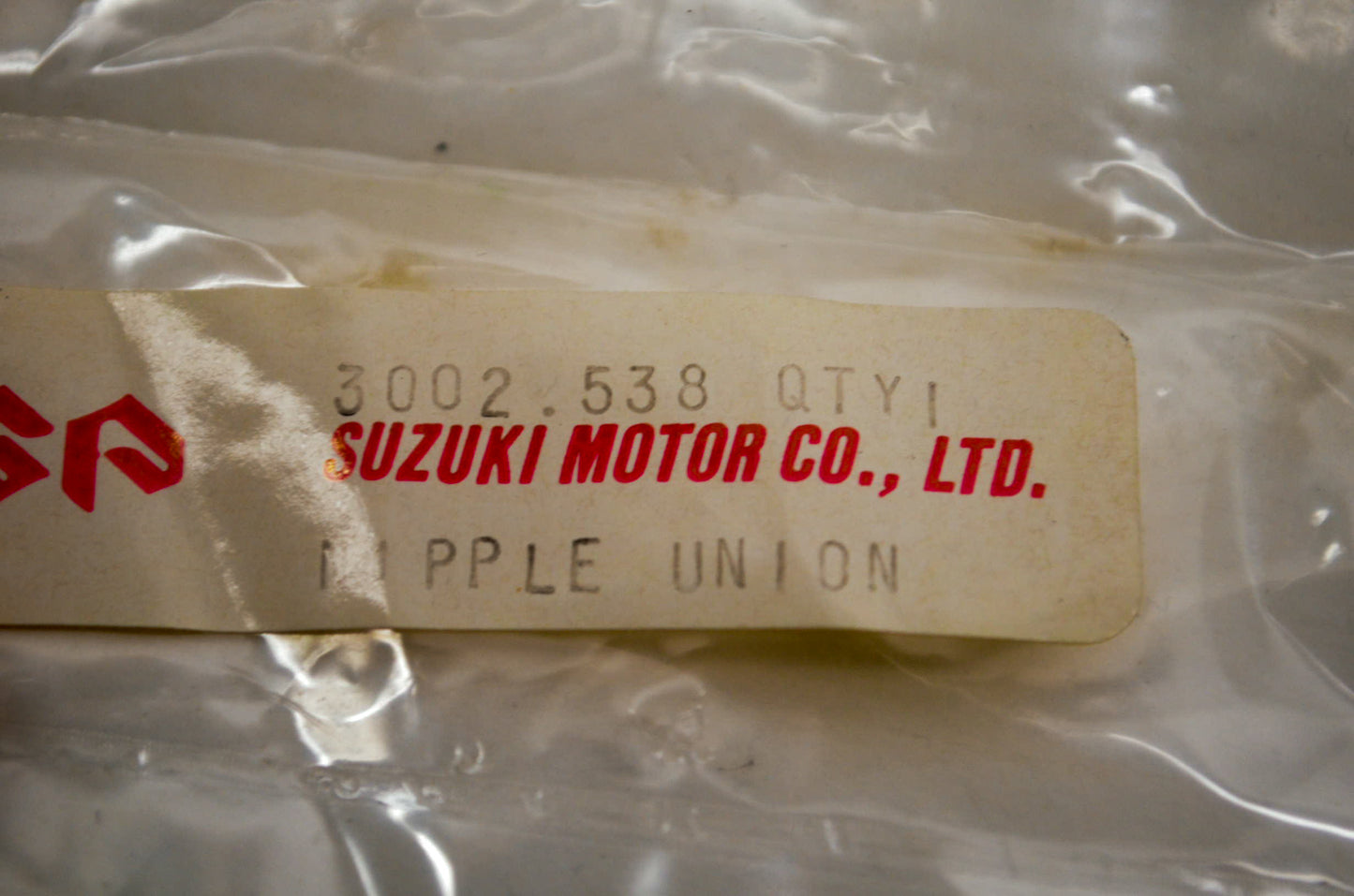 OEM Arctic Cat 3002-538 Union Vaccum Hose NOS