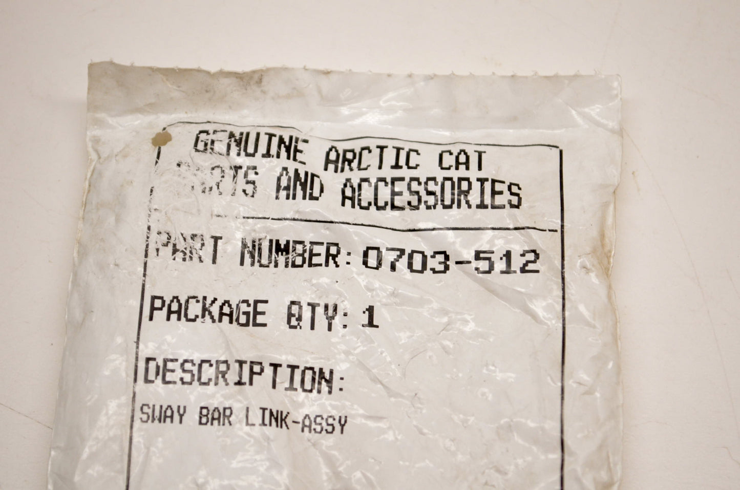 OEM Arctic Cat 0703-512 Tie Rod NOS