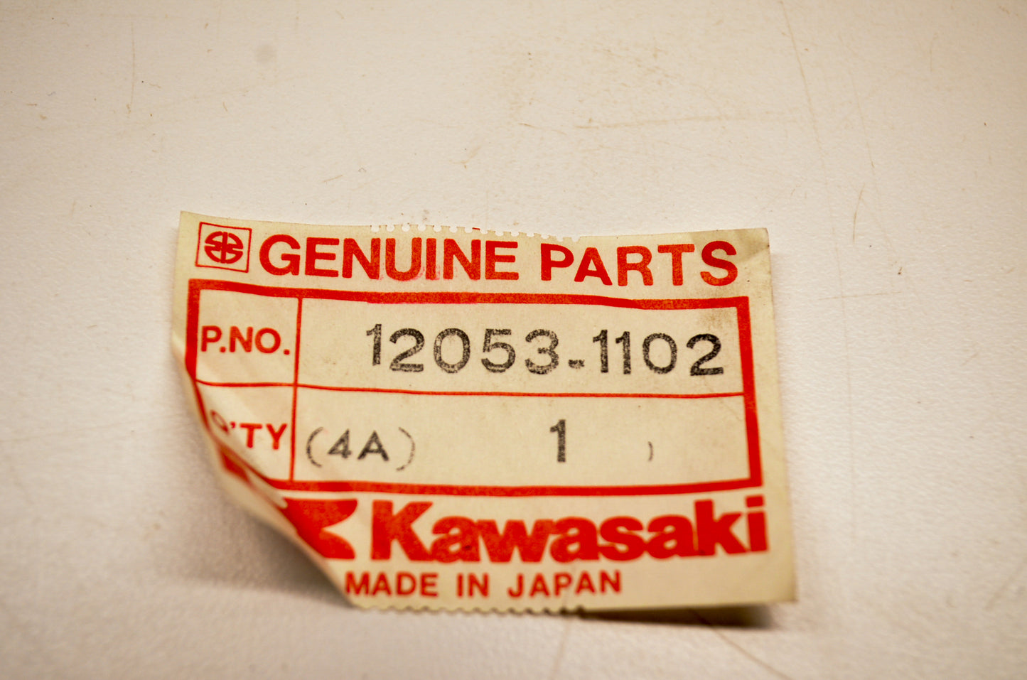 OEM Kawasaki 12053-1102 Chain Guide NOS