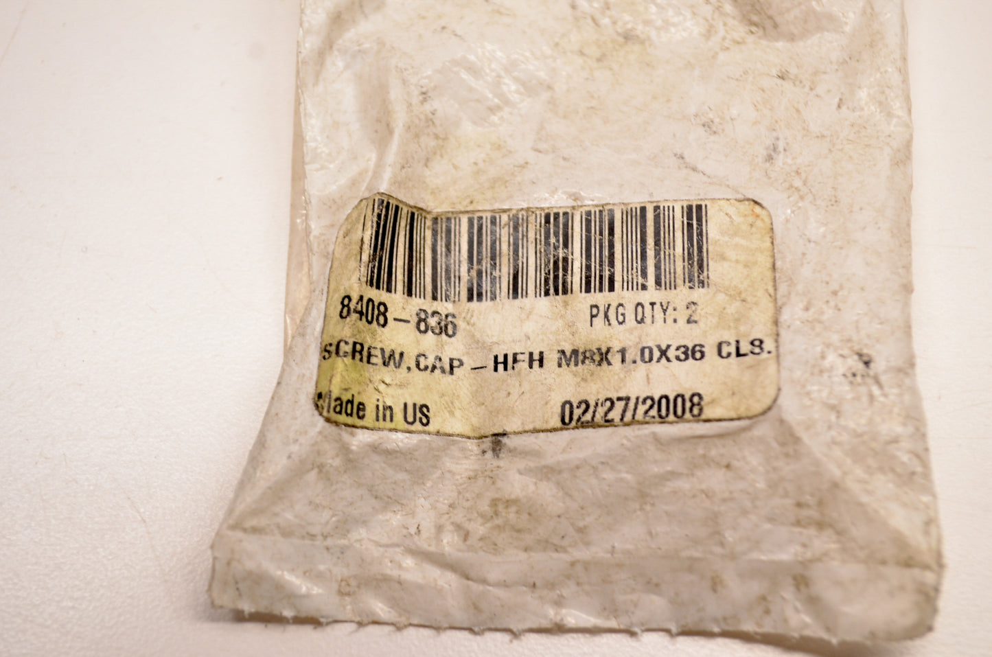 OEM Arctic Cat 8408-836 Cap Bolts Qty 2 NOS