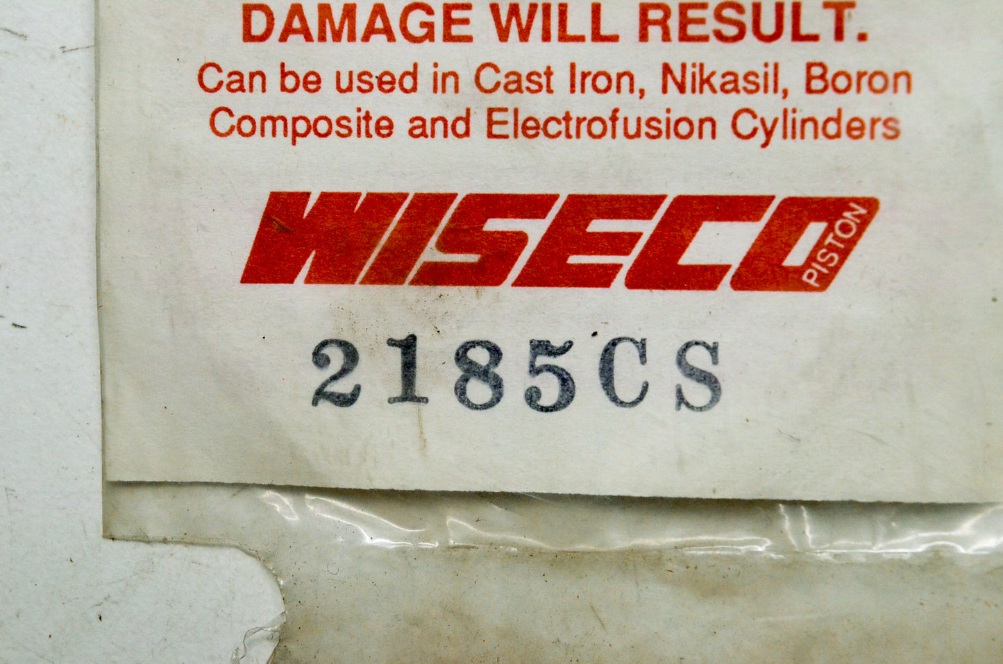 Wiseco 2185CS 54.75mm Piston Ring NOS