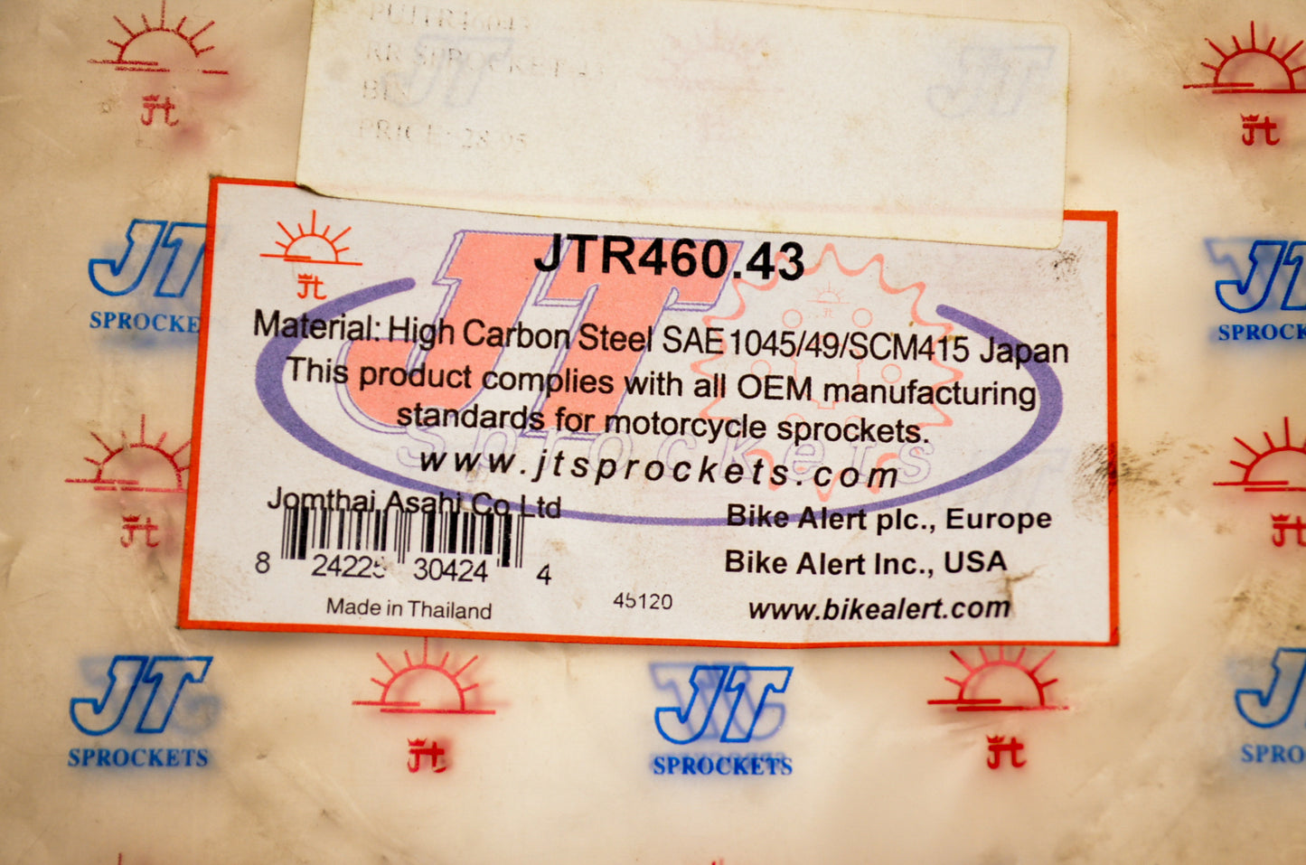 JT SPROCKETS JTR460.43 Sprocket NOS