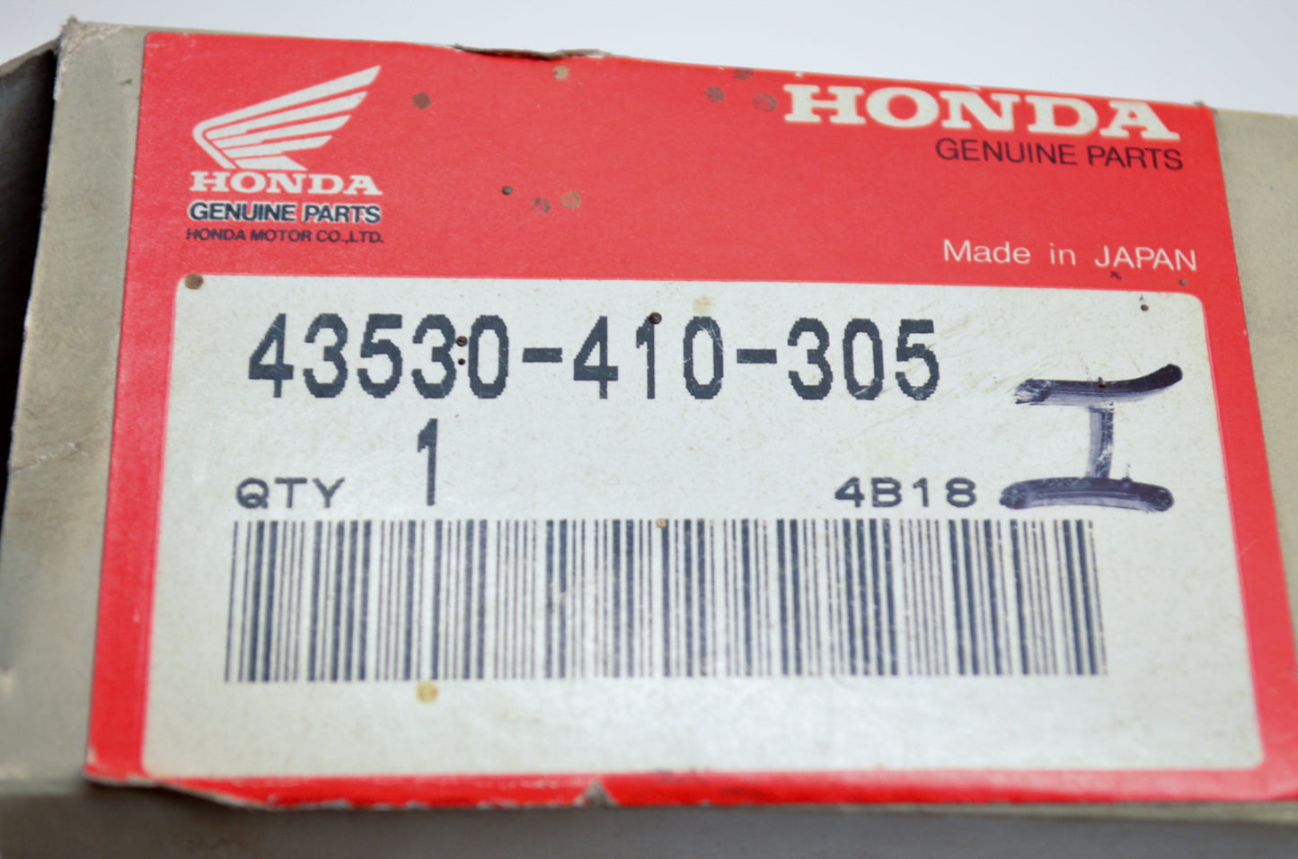 OEM HONDA 43530-410-305 Master Cylinder Rebuild Kit NOS