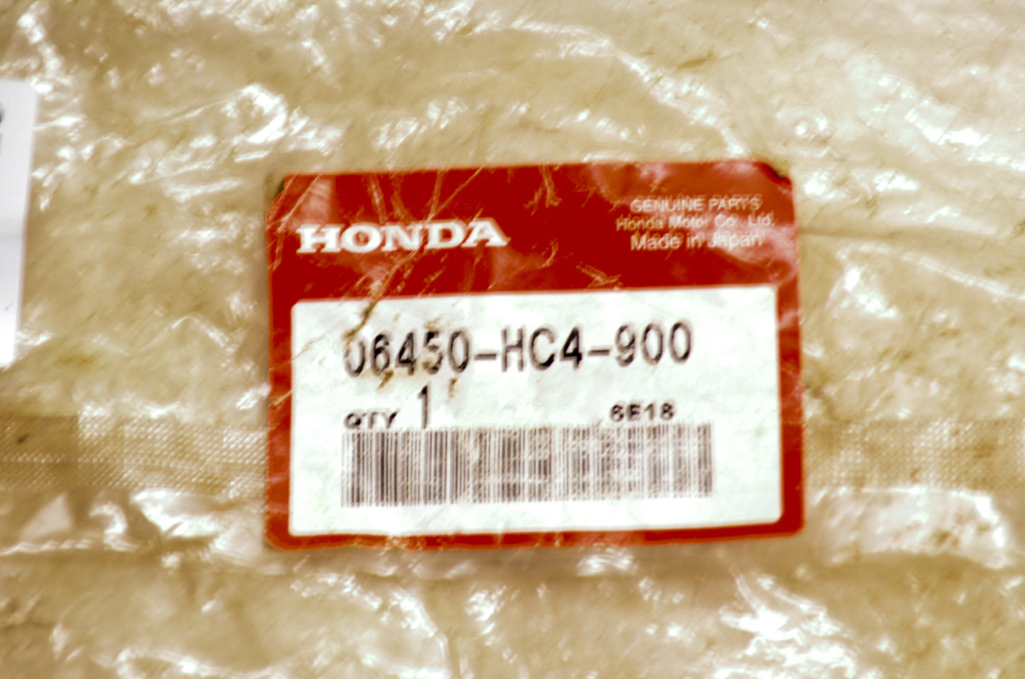 OEM HONDA 06450-HC4-900 Brake Shoe Set NOS