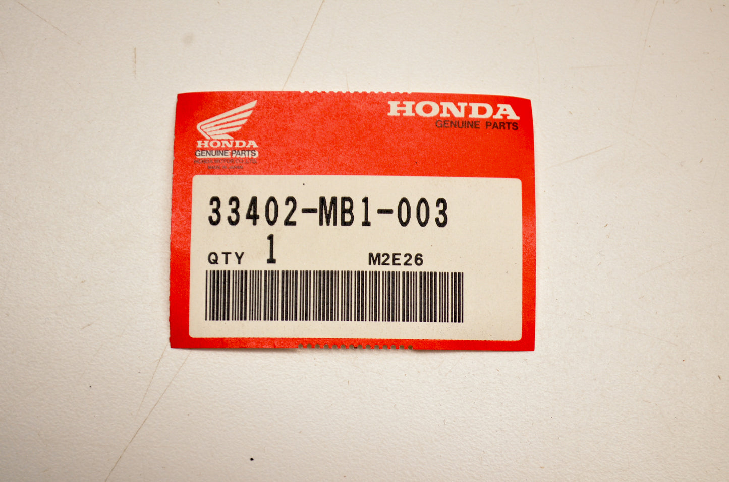 OEM Honda 33402-MB1-003 Turn Signal Lens NOS