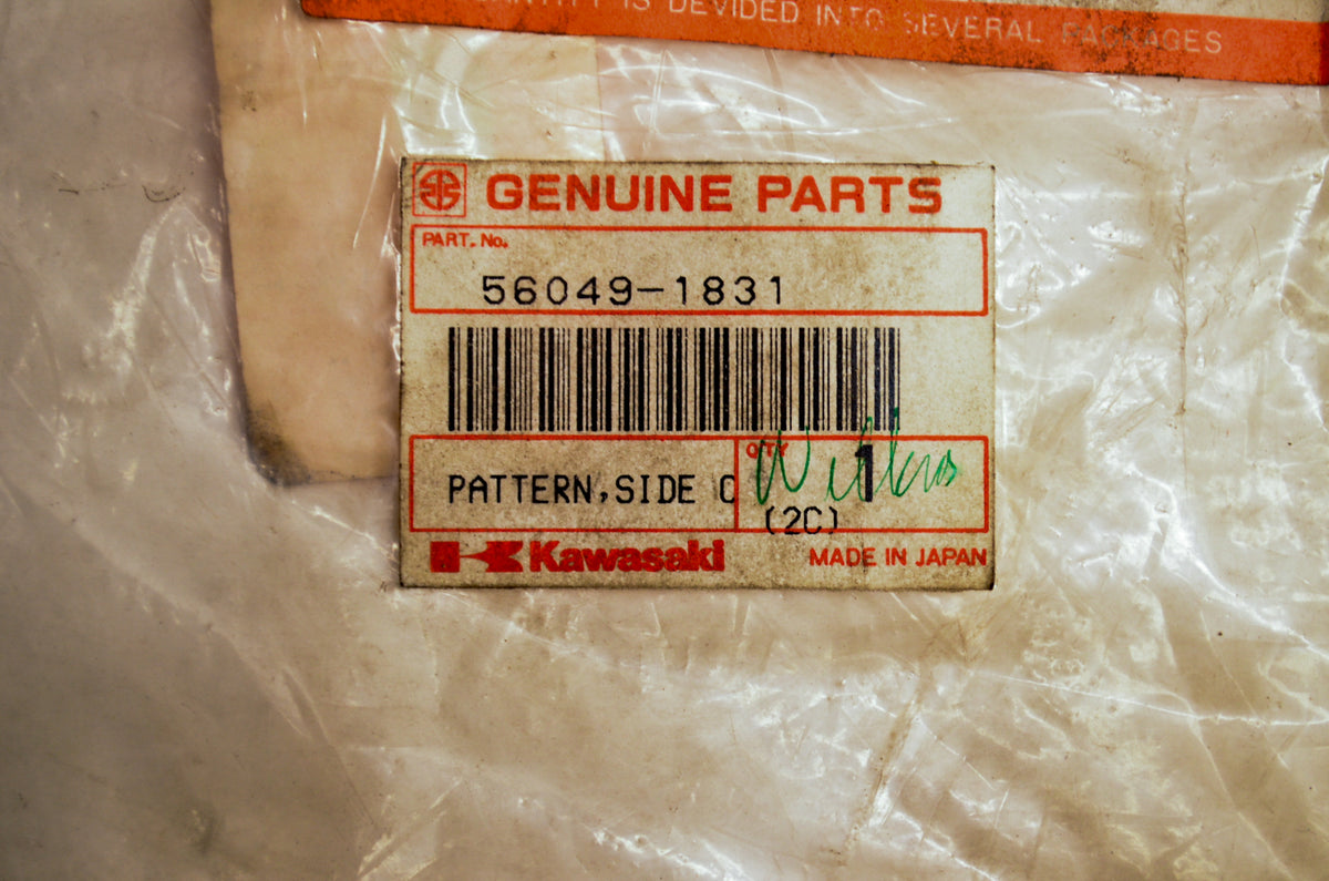 OEM Kawasaki 56049-1831 Decal NOS
