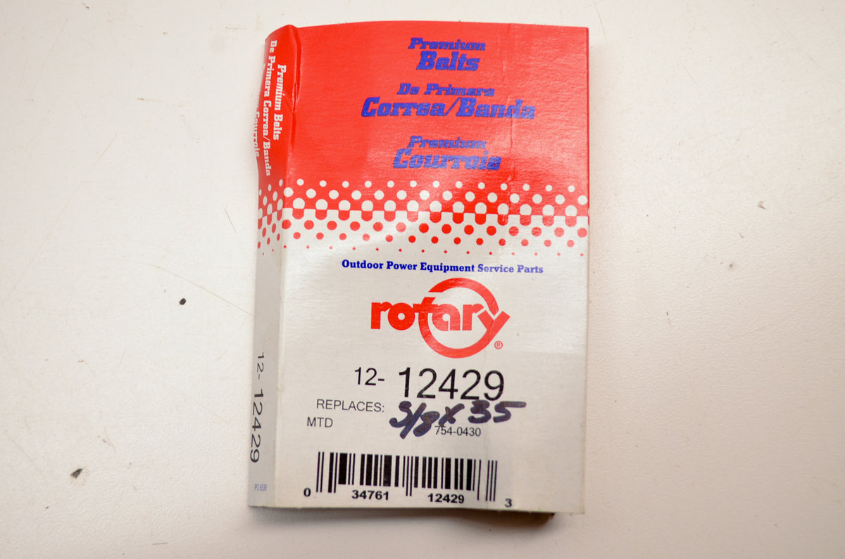 Rotary 12-12429 Belt NOS