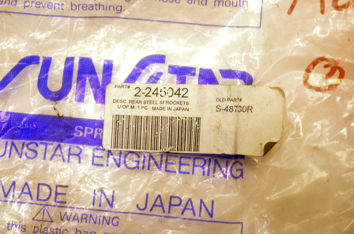 Sunstar 2-245042 Sprocket NOS