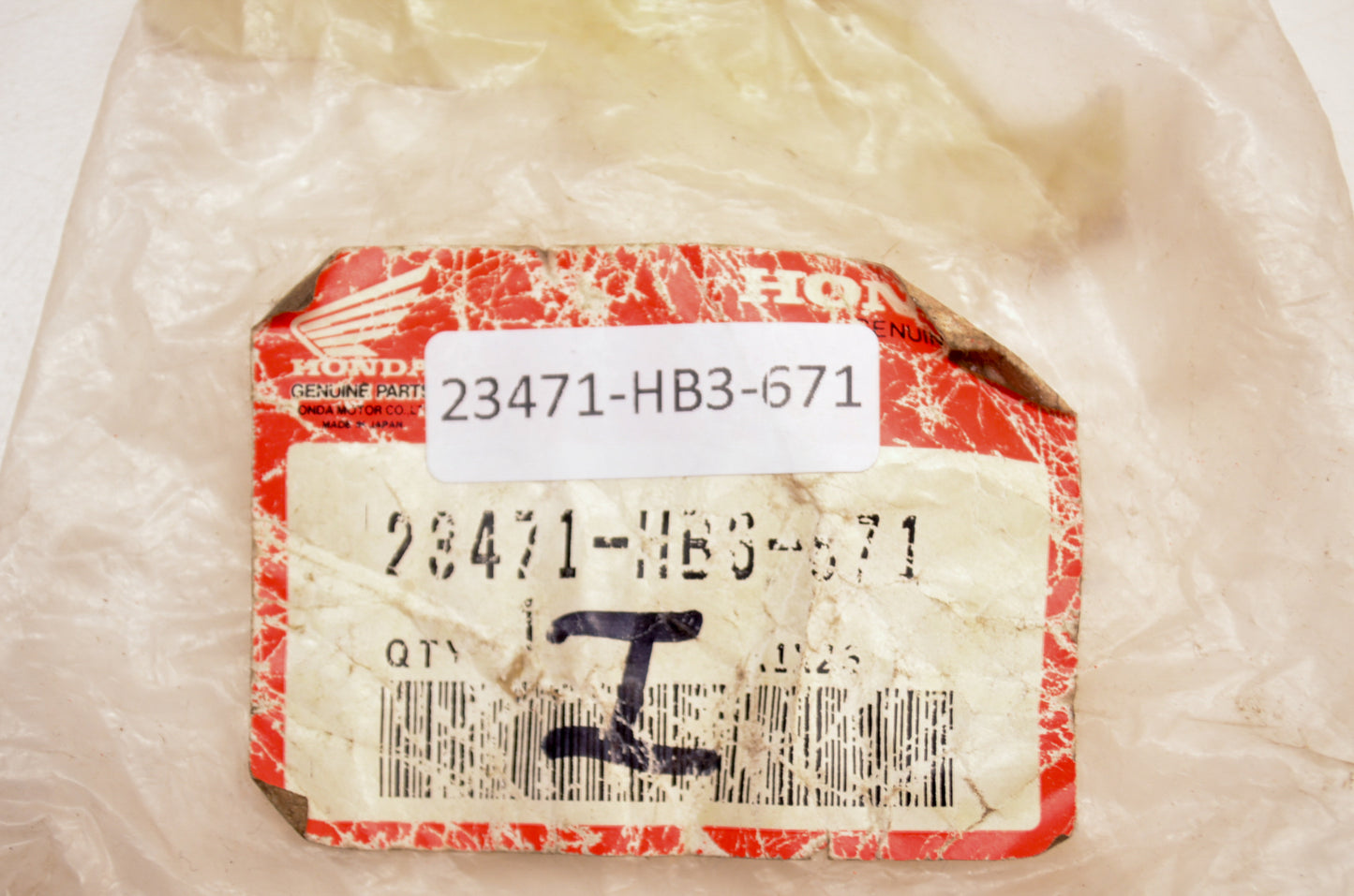 OEM Honda 23471-HB3-671 Gear NOS