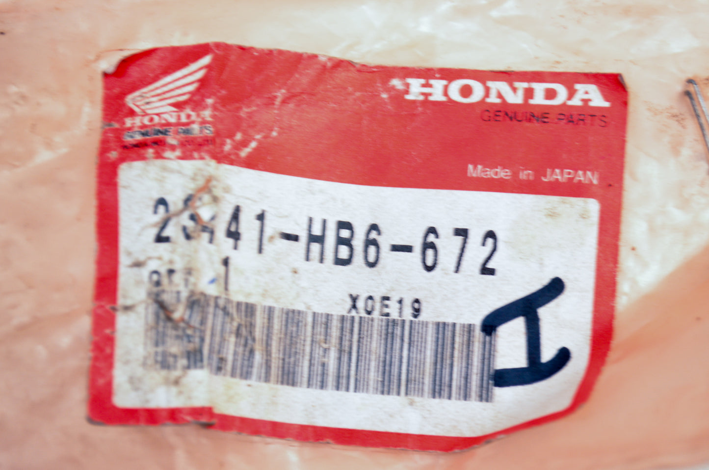 OEM Honda 23441-HB6-672 Gear 20T NOS