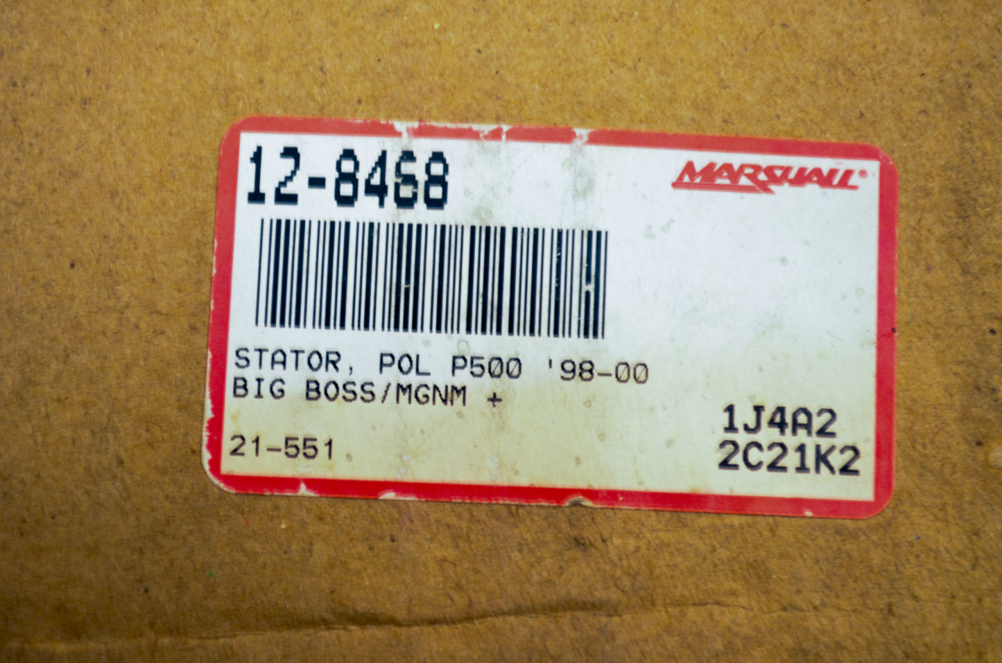 Marshall 12-8468, 21-551 Stator NOS