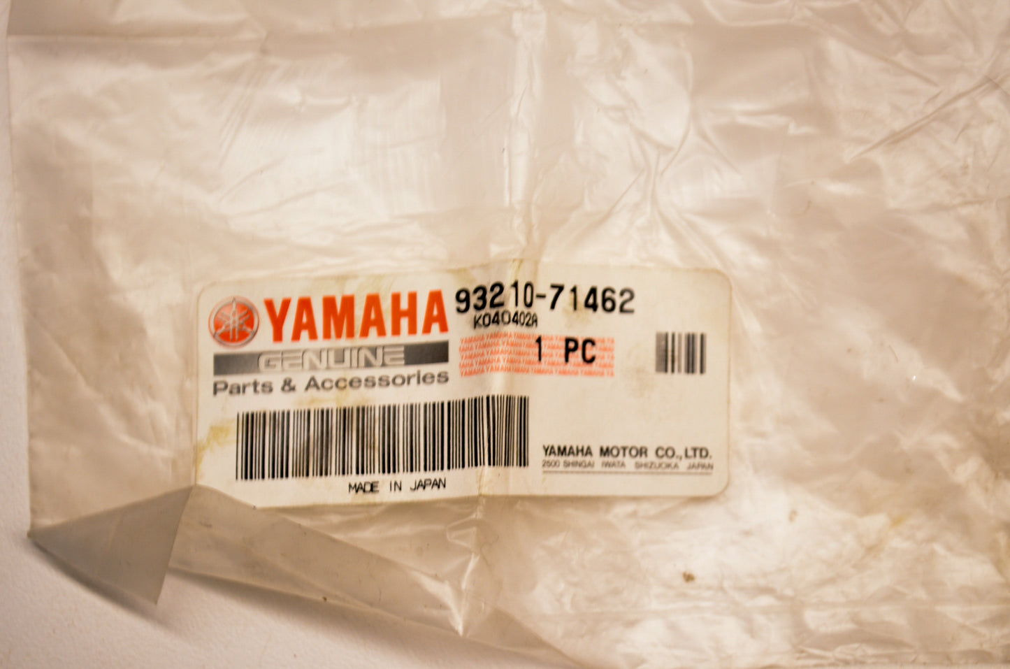 OEM Yamaha 93210-71462-00 O-Ring NOS