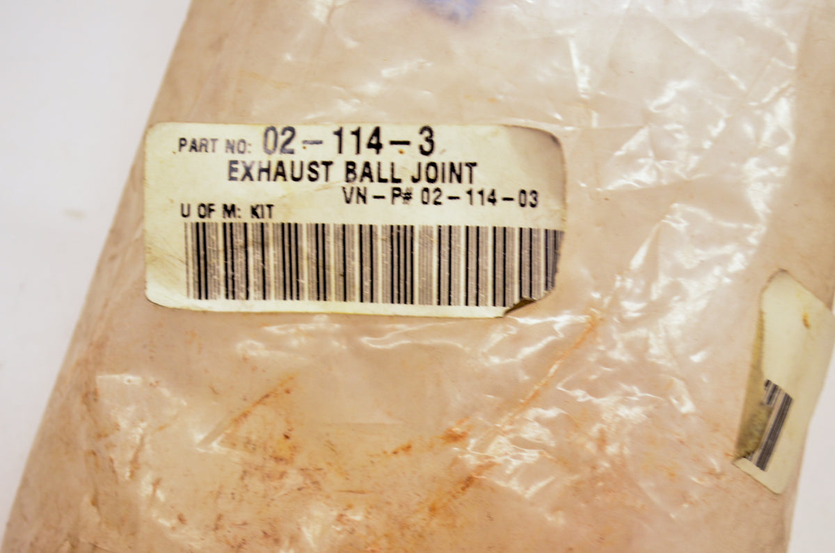 Kimpex 02-114-3, 274344 Exhaust Ball Joint Kit NOS