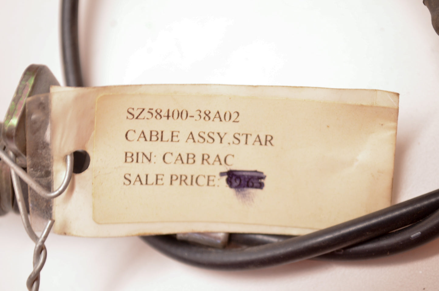 OEM Suzuki 58400-38A02 Starter Cable NOS