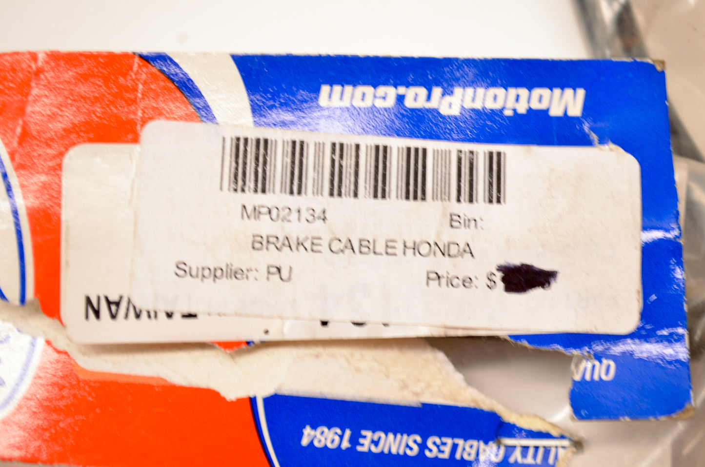 Motion Pro MP02-134 Brake Cable NOS