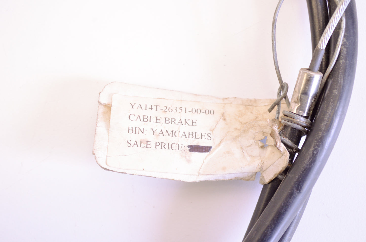 OEM Yamaha 14T-26351-00-00 Brake Cable NOS