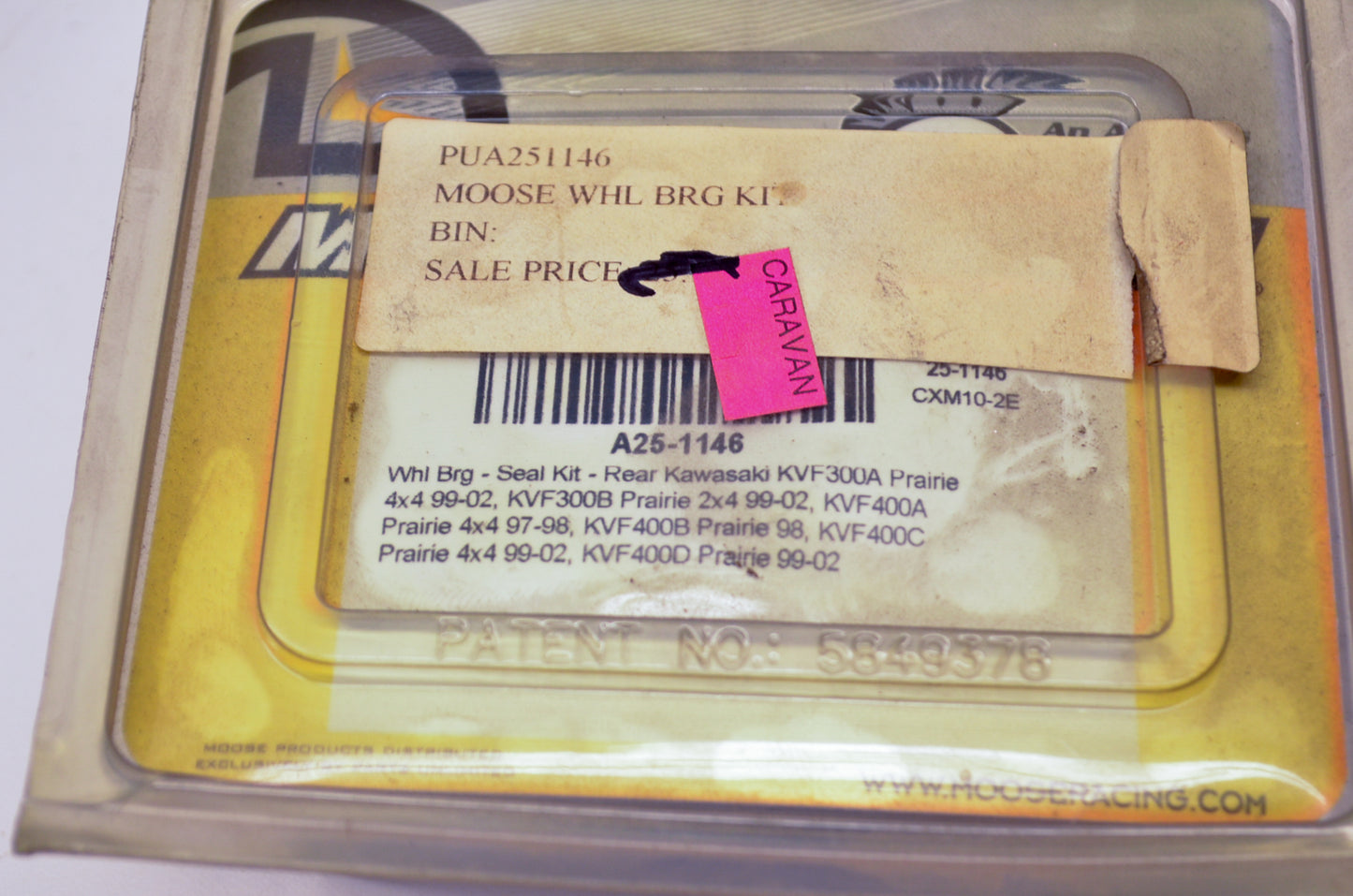 Moose A25-1146 Wheel Bearing & Seal Kit NOS