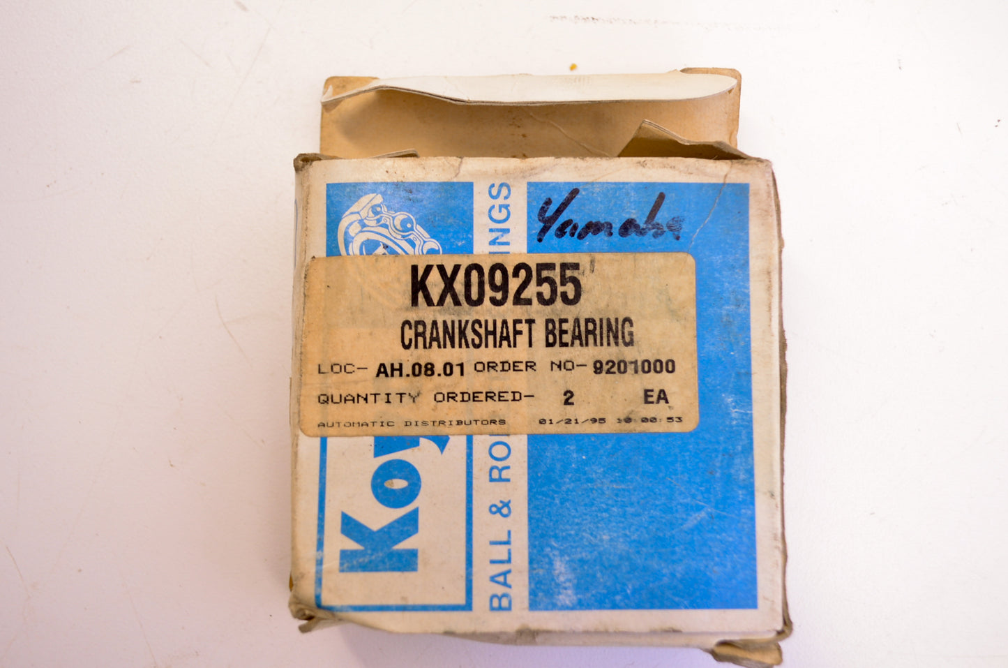 KOYO KX09255, 83A726-9 Bearing NOS