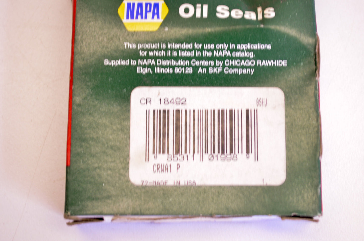 Chicago Rawhide CR18492 Oil Seal NOS