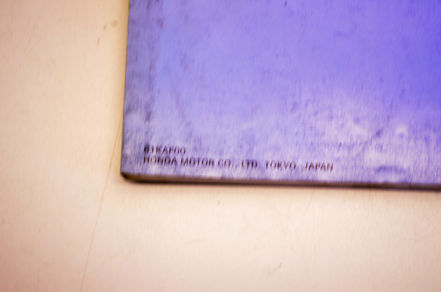 Honda 61KAF00 Manual