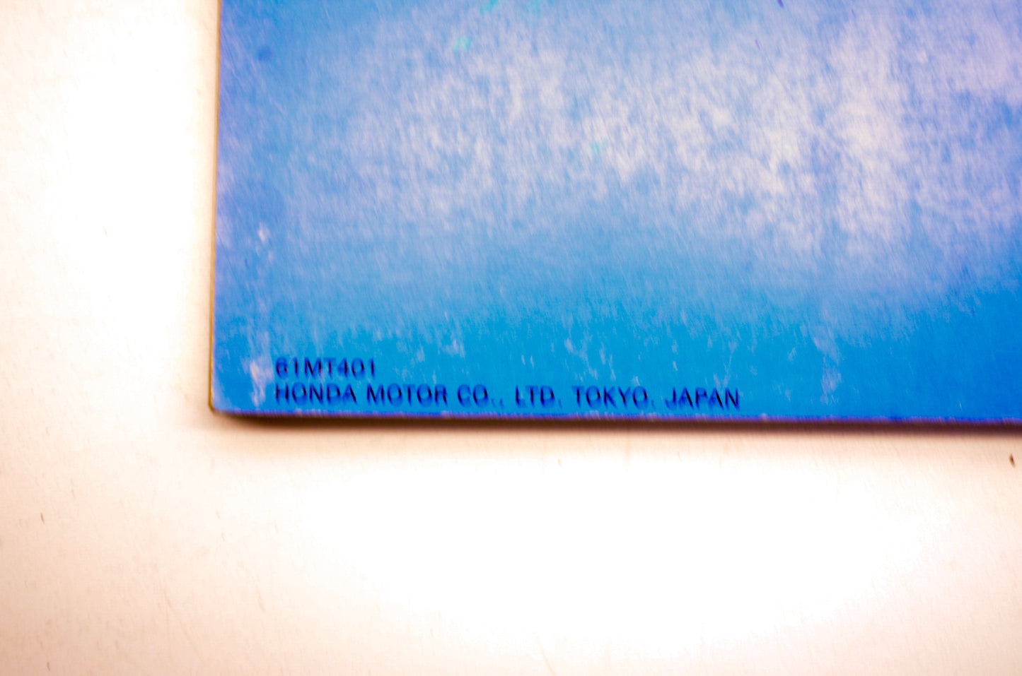 Honda 61MT401 Manual