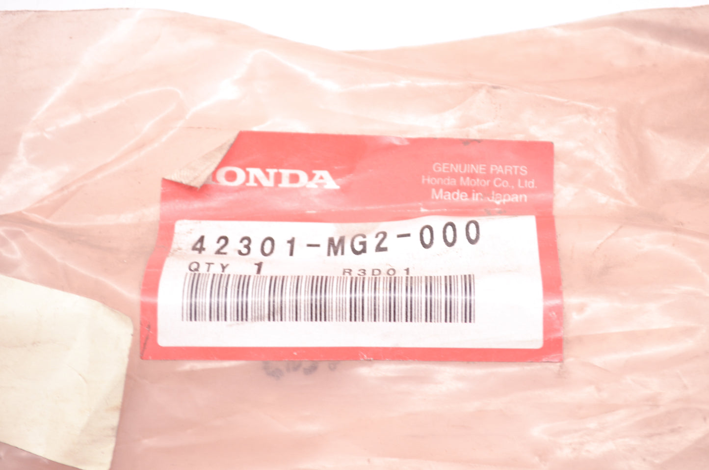 New OEM Honda 42301-MG2-000 Rear Axle NOS