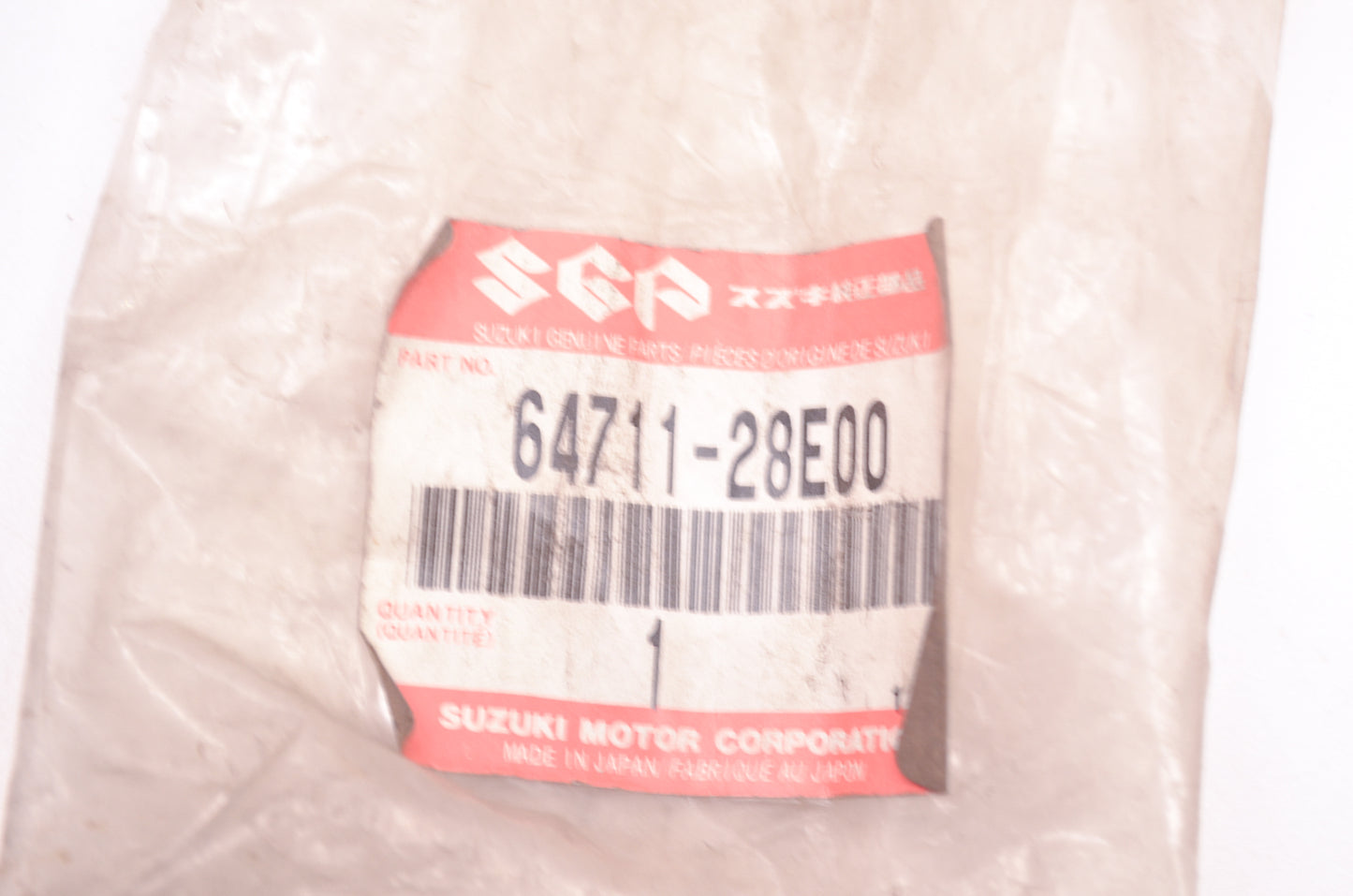 OEM Suzuki 64711-28E00 Rear Axle NOS