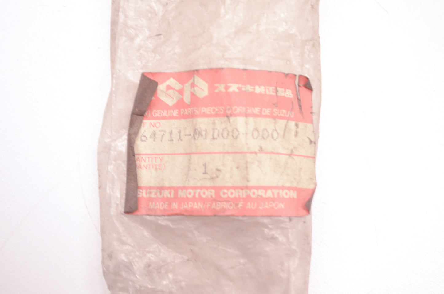 New OEM Suzuki 64711-01D00-000 Axle NOS