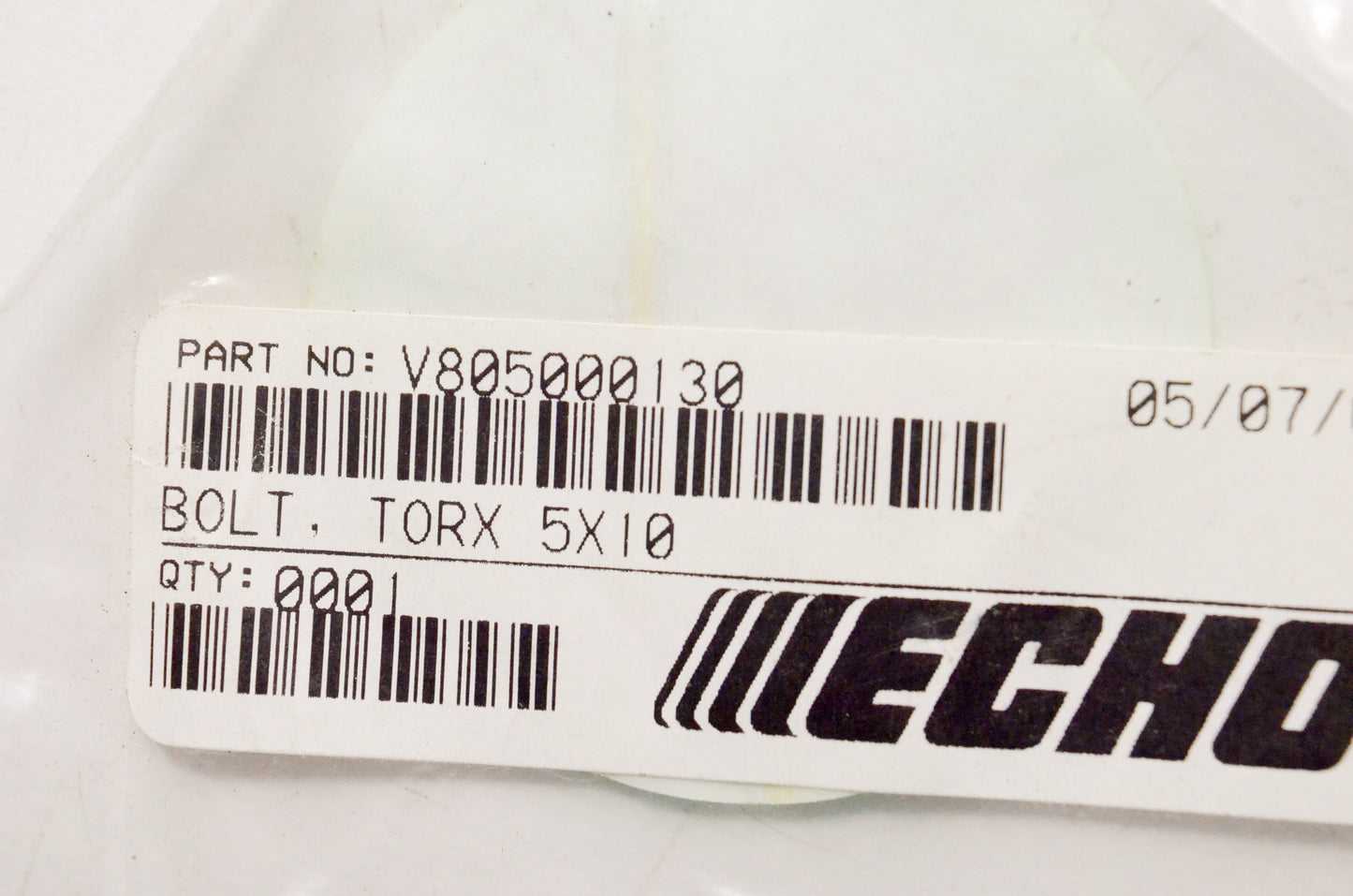 OEM Echo V805000130 M5X10 Torx Bolt NOS