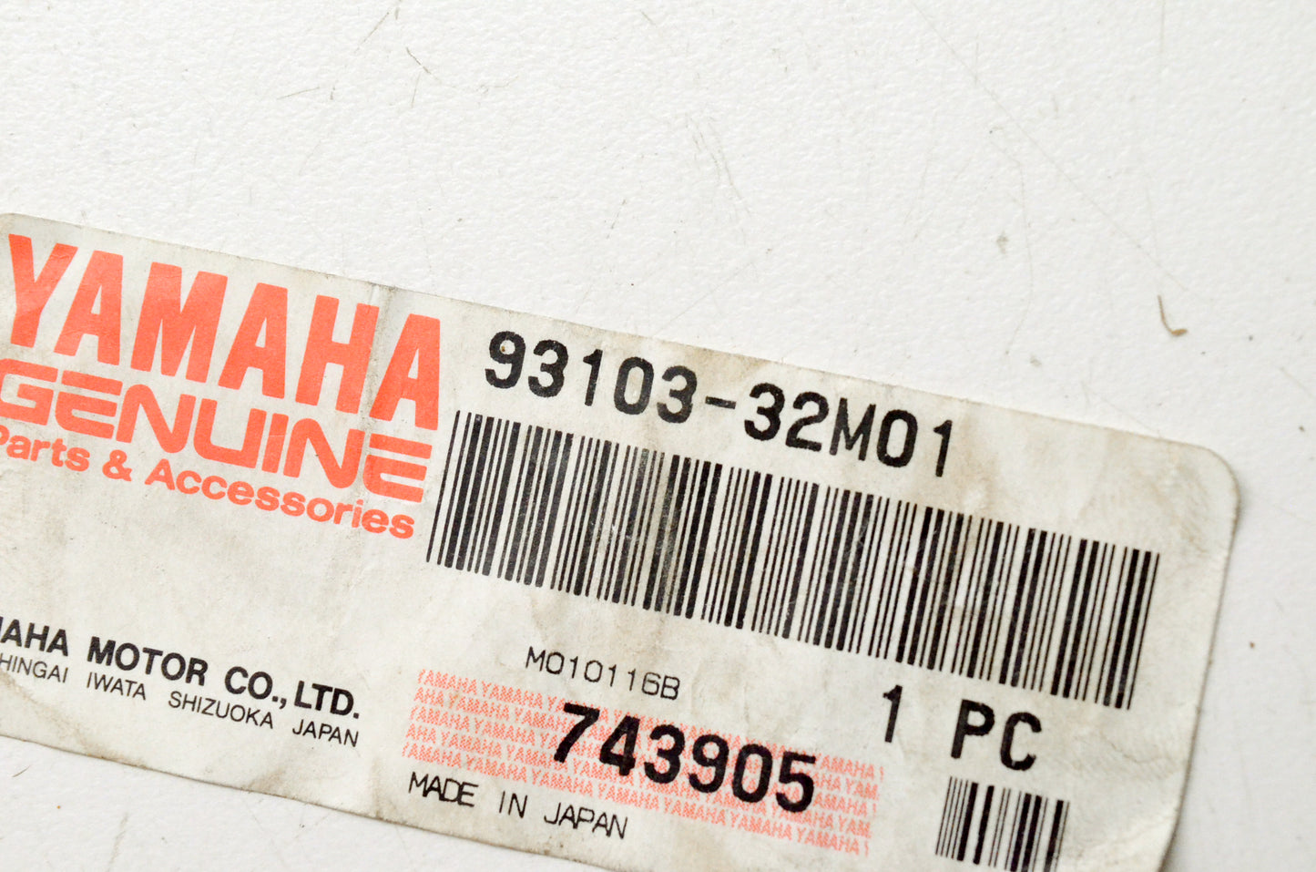 OEM Yamaha 93103-32M01-00 Crankshaft Oil Seal