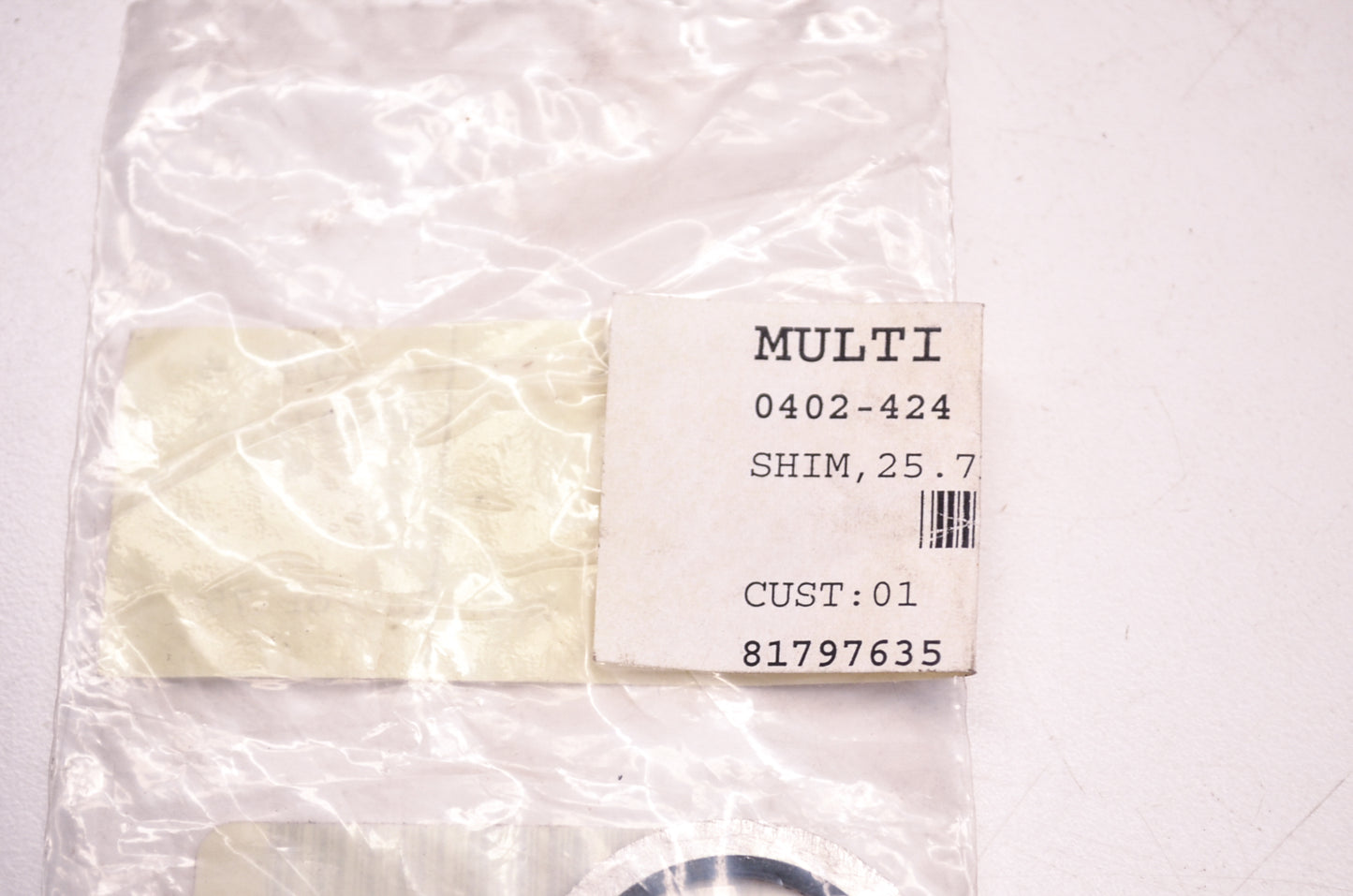 New OEM Arctic Cat 0402-424 Shim 25.7X34.9X1.3 NOS