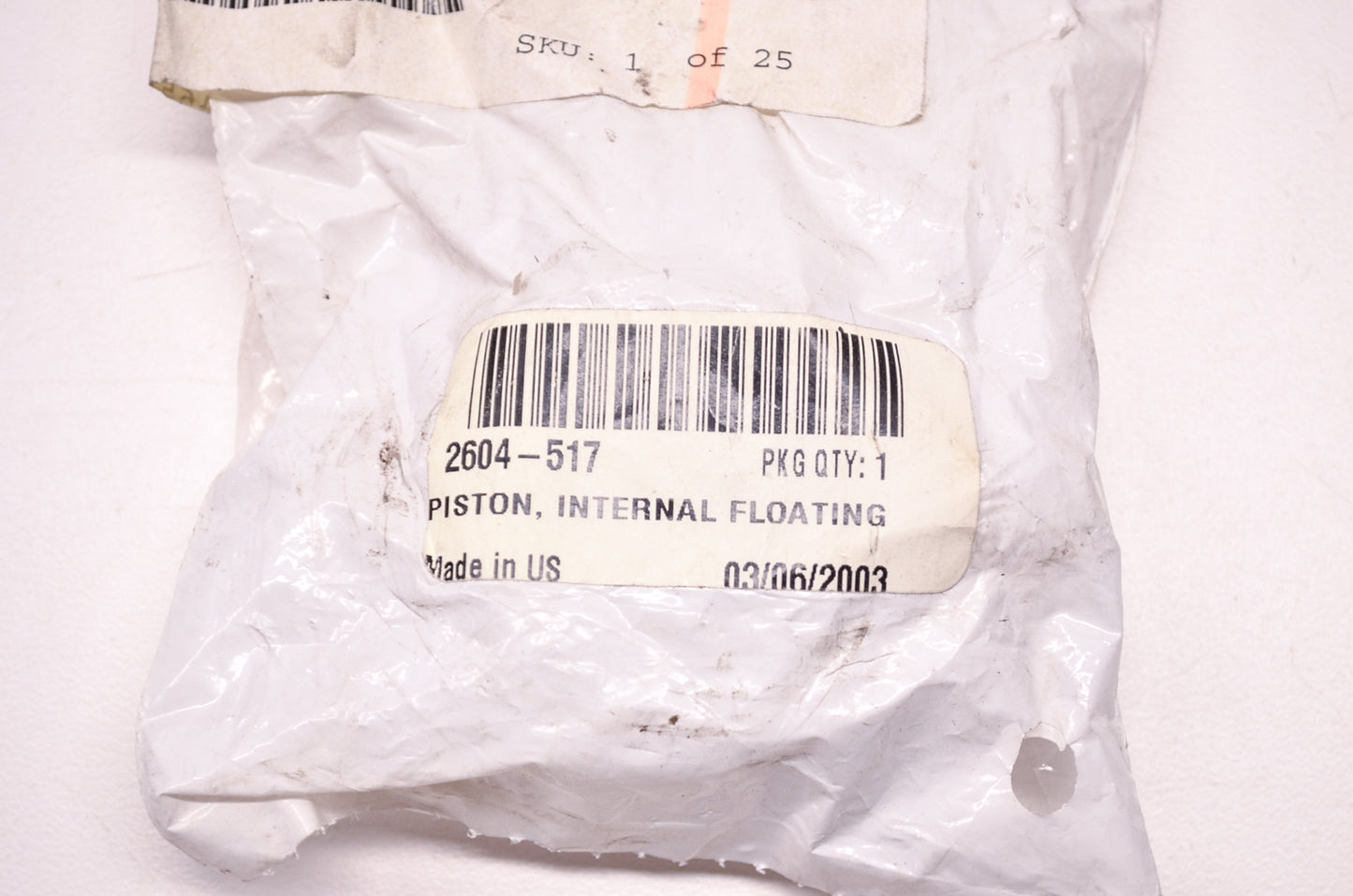 New OEM Arctic Cat 2604-517 Internal Floating Piston NOS