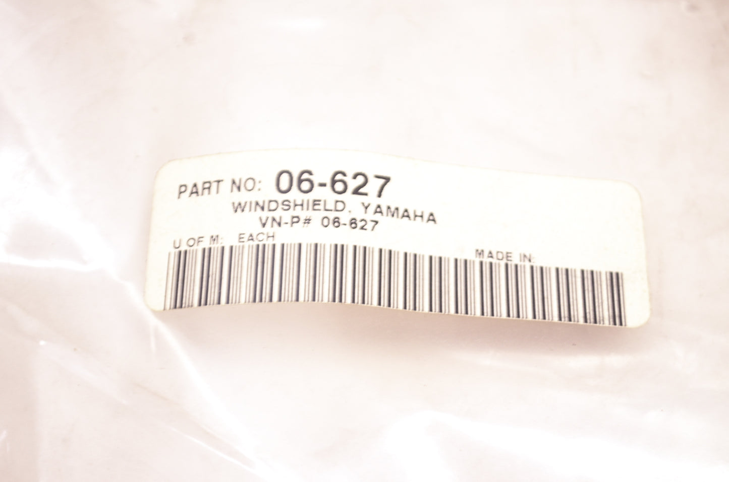 Kimpex 06-627 Windshield NOS