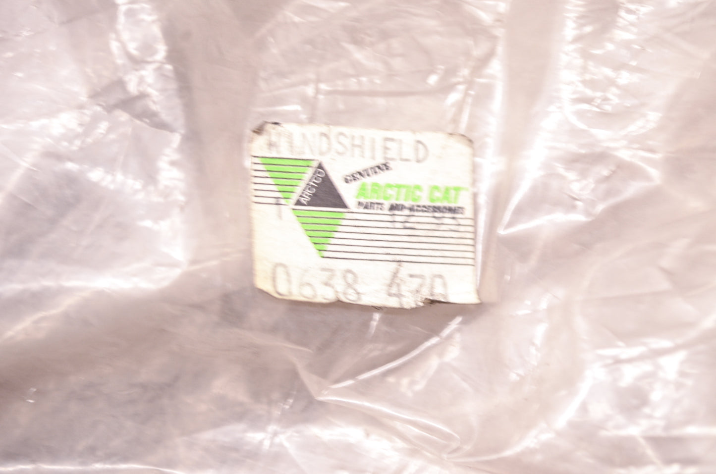 New OEM Arctic Cat 0638-470 Windshield NOS