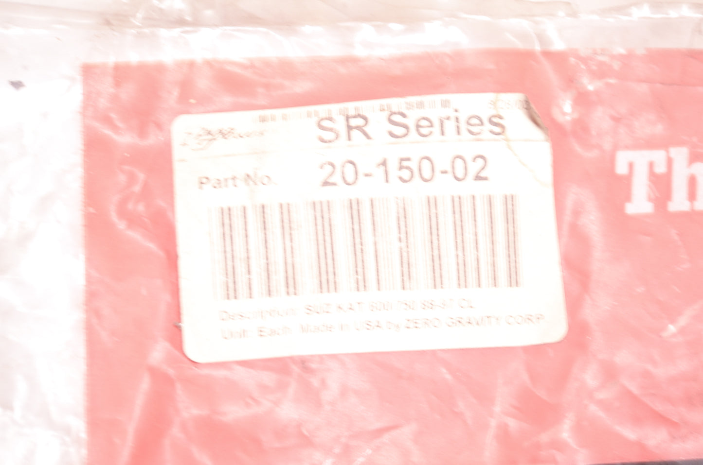 Zero Gravity 20-150-02 Windshield NOS