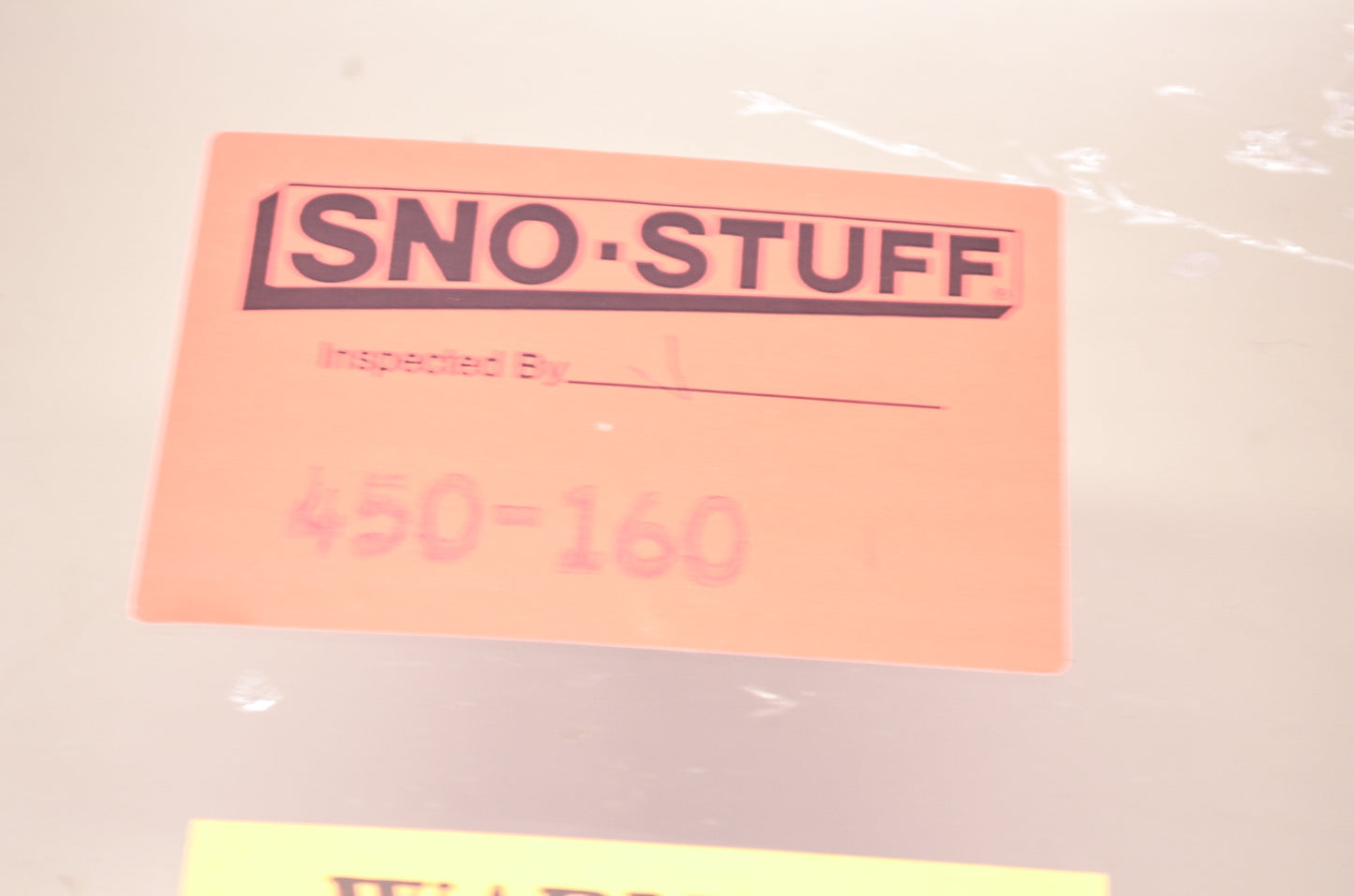 Sno-Stuff 450-160 Windshield NOS