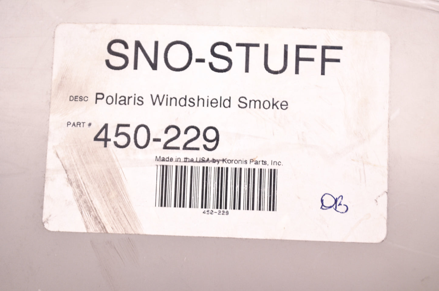 Sno-Stuff 450-229 Windshield NOS