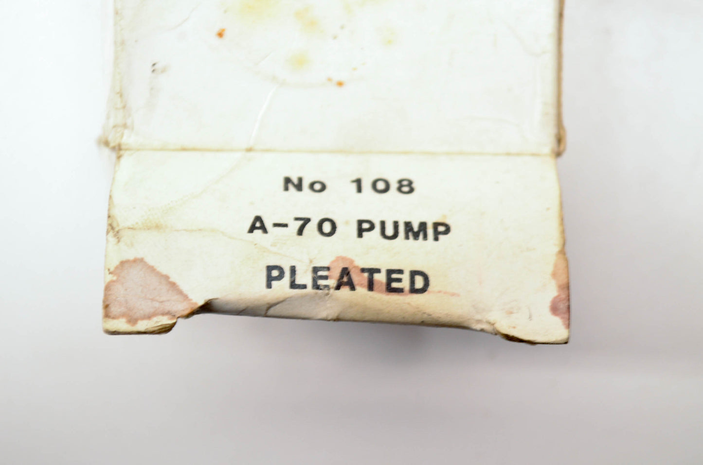 Jelliff A-70, 108 Pump Strainer NOS