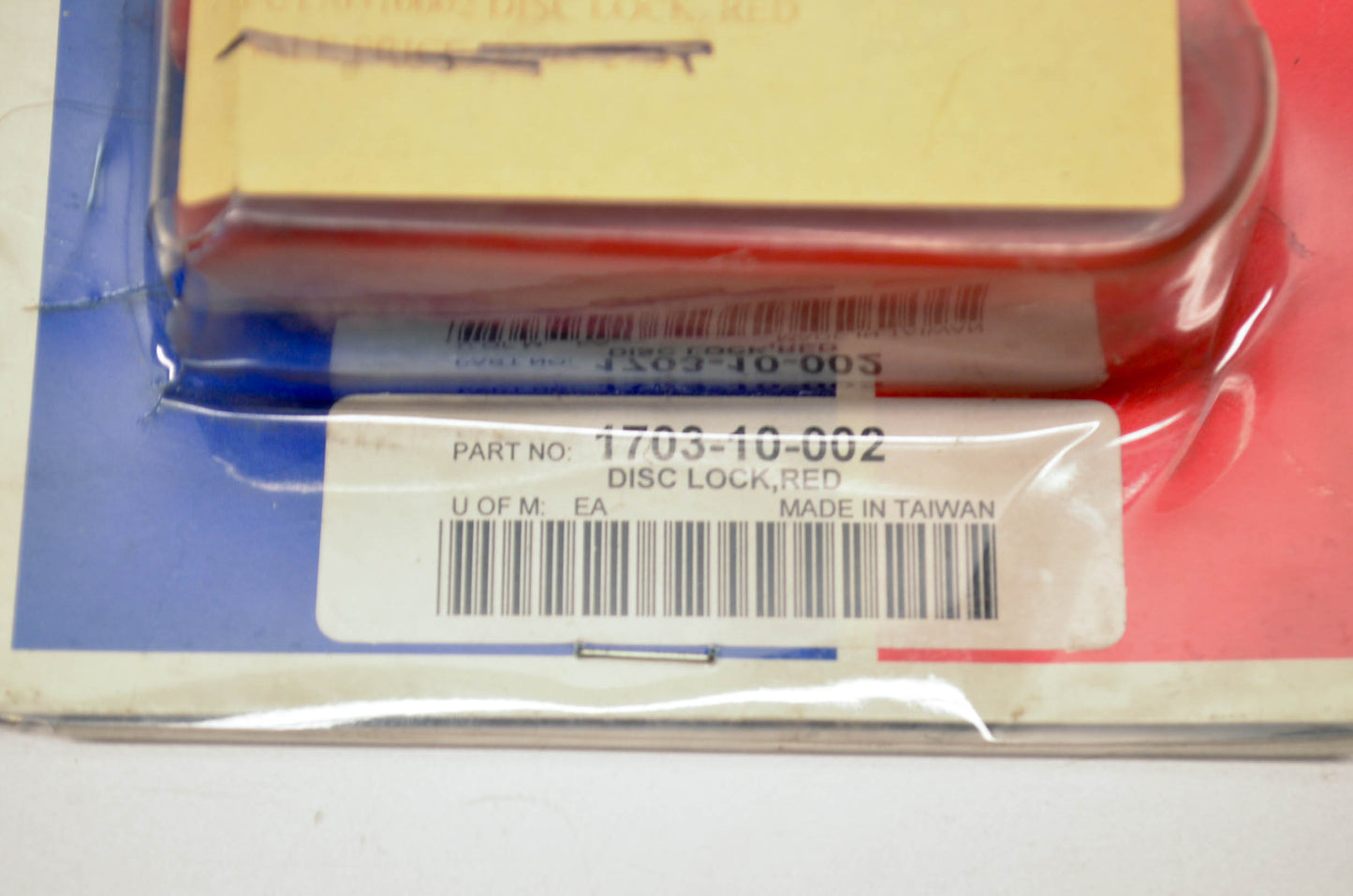 Parts Unlimited 1703-10-002 Disc Lock Kit NOS