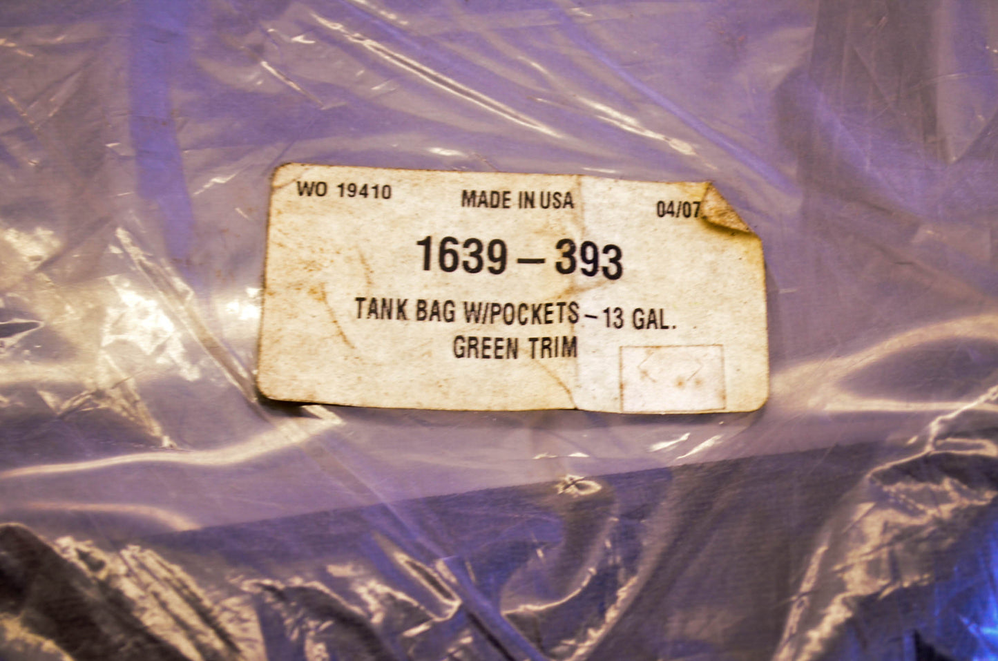 New OEM Arctic Cat 1639-393 Tank Bag NOS
