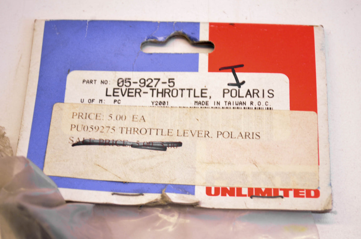 Parts Unlimited 05-927-5 Throttle Cover Lever NOS