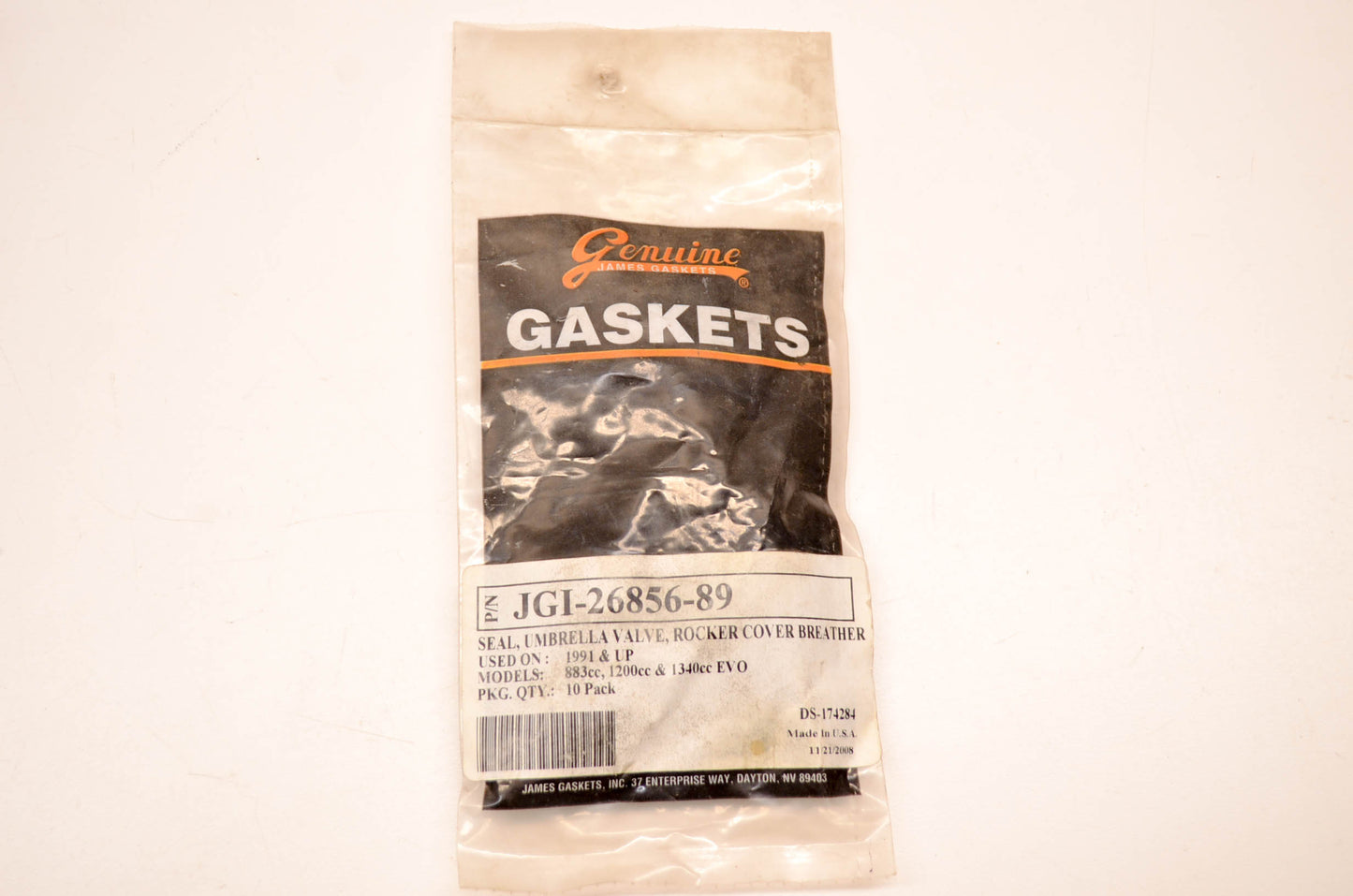 James Gaskets JGI-26856-89 Umbrella Seal NOS
