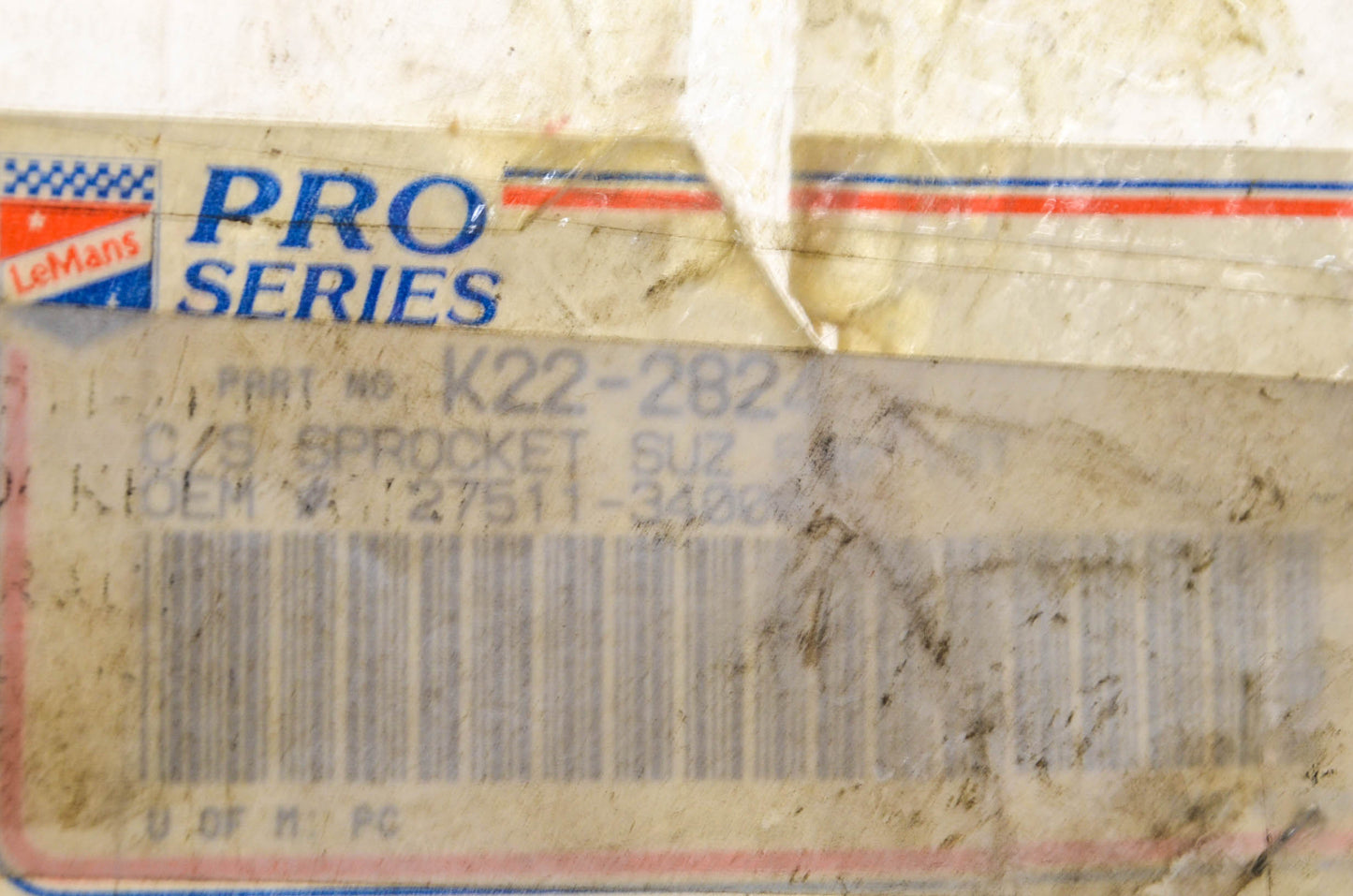 LeMans Pro Series K22-282, 27511-34000 Sprocket NOS