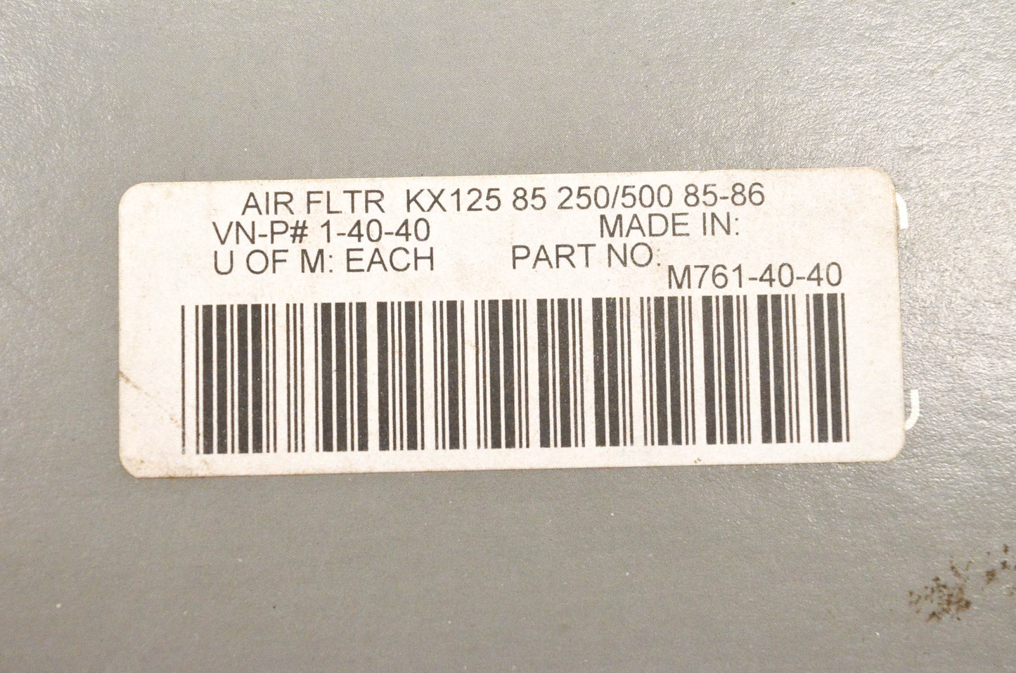 Moose Racing M761-40-40 Performance Foam Air Filter NOS