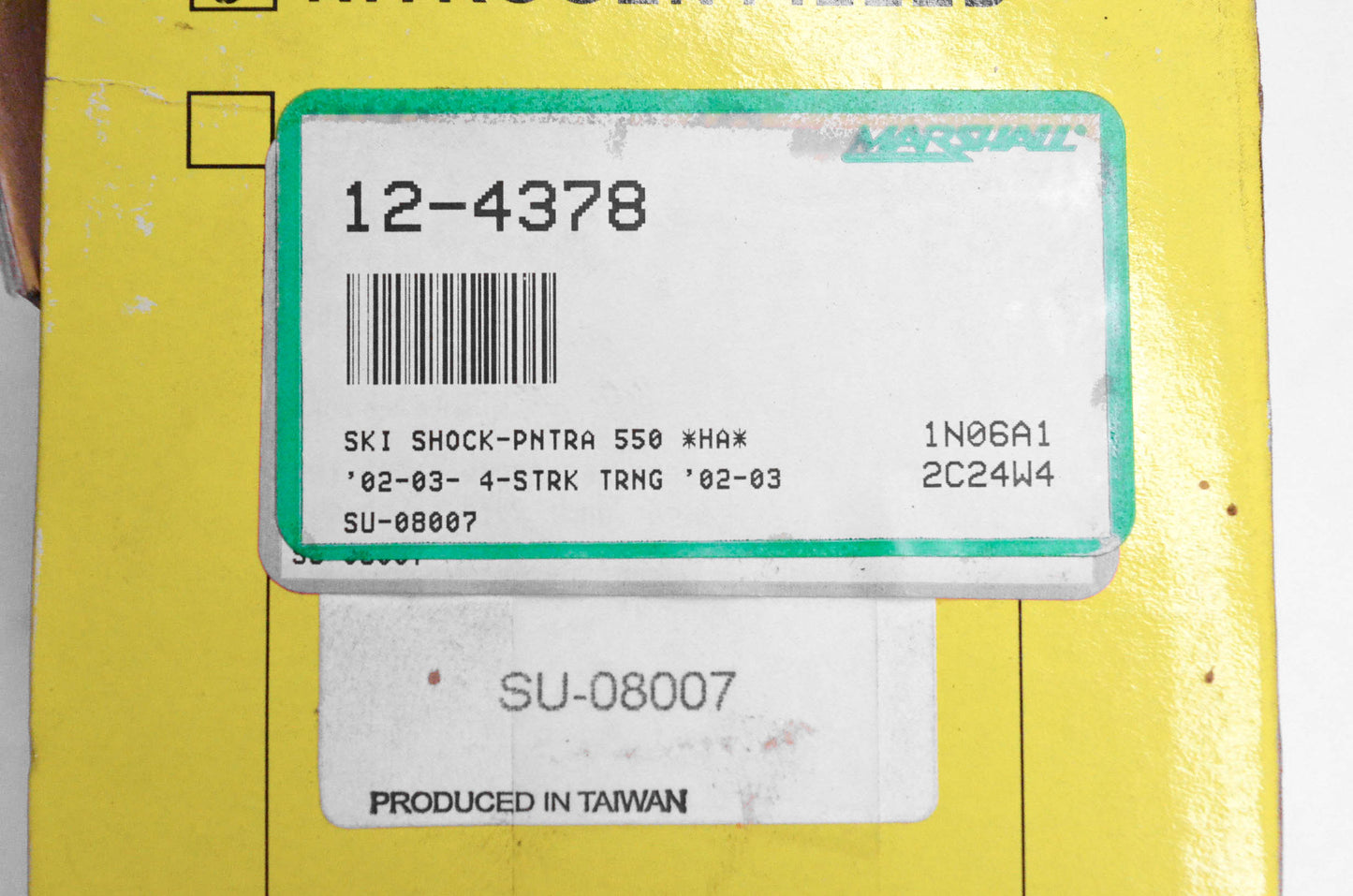 SPI SU-08007, 12-4378 Shock Absorber NOS