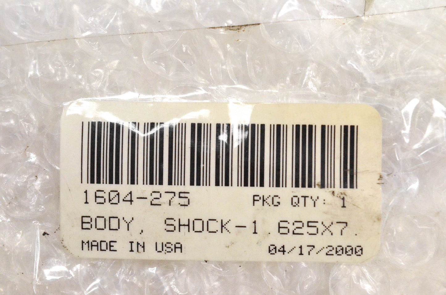 New OEM Arctic Cat 1604-275 Shock Body 1.625x7.330 NOS